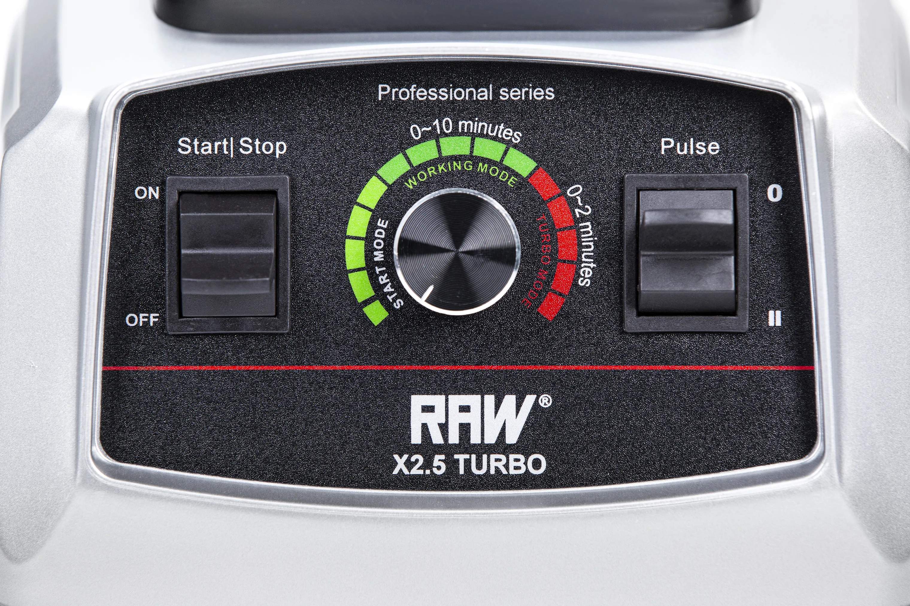RAW Blendere X2,5 Turbo Blender i Hvid, 2