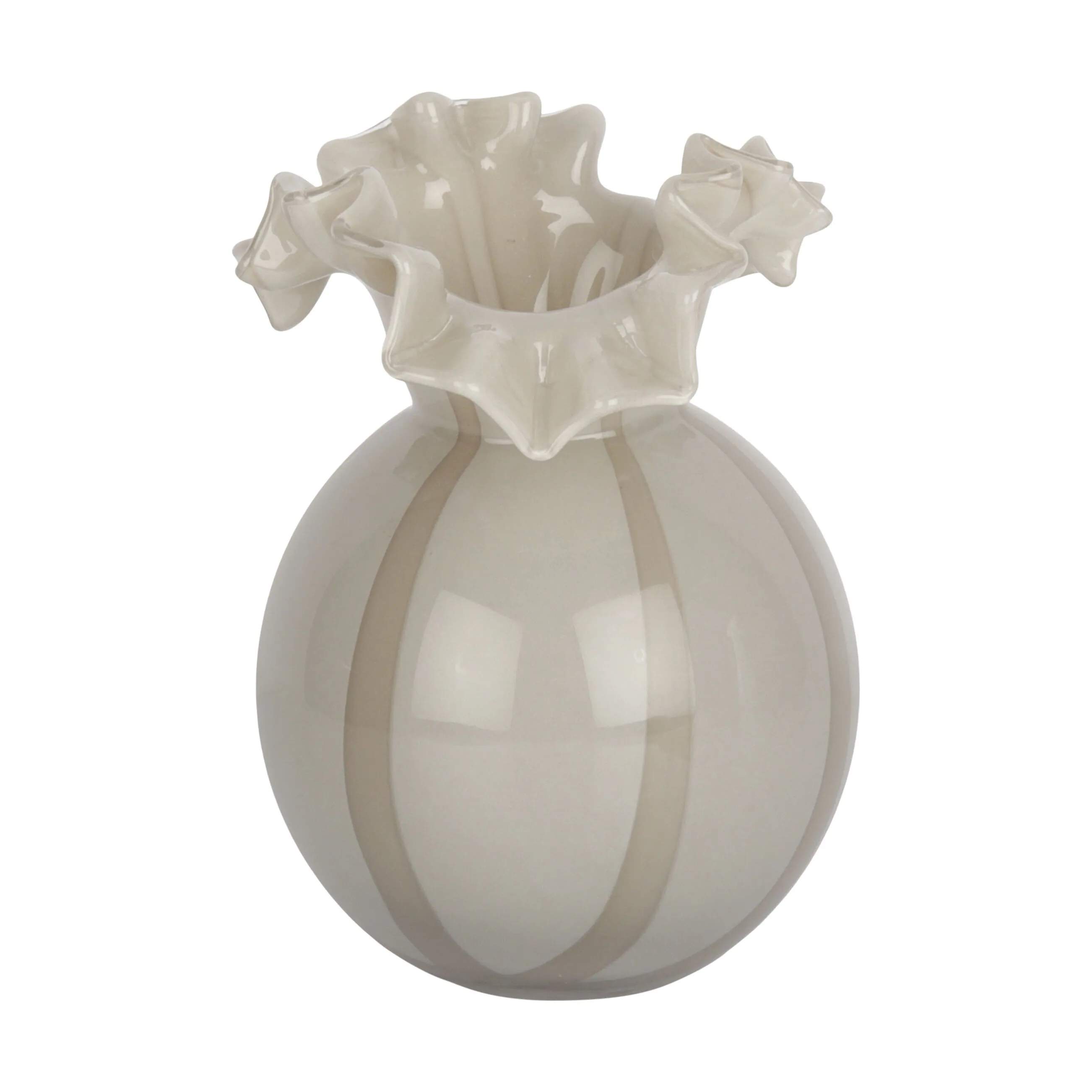 Vase, beige, large
