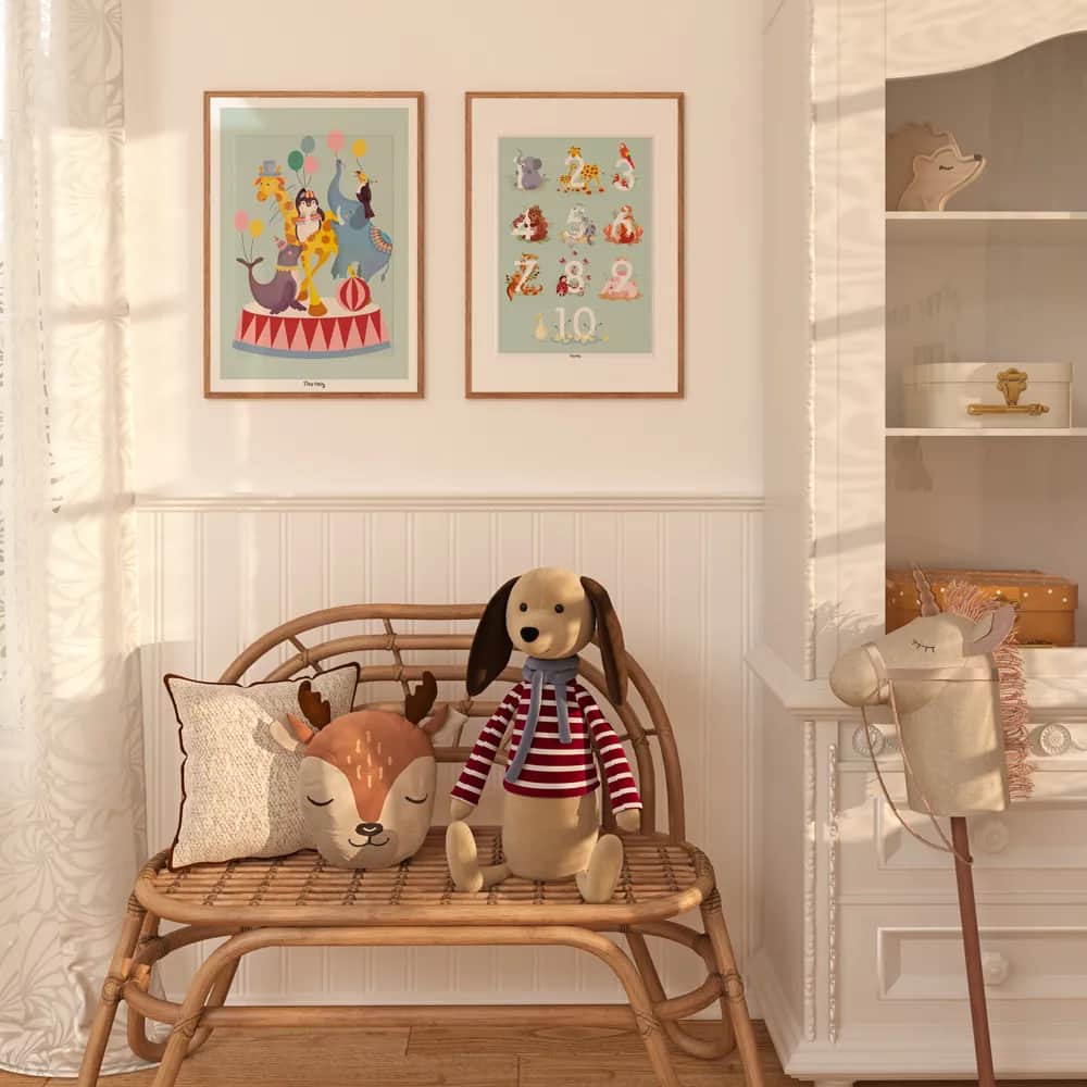 Poster&Frame Plakater Plakat - Circus i B29,7 x L42 cm, 2