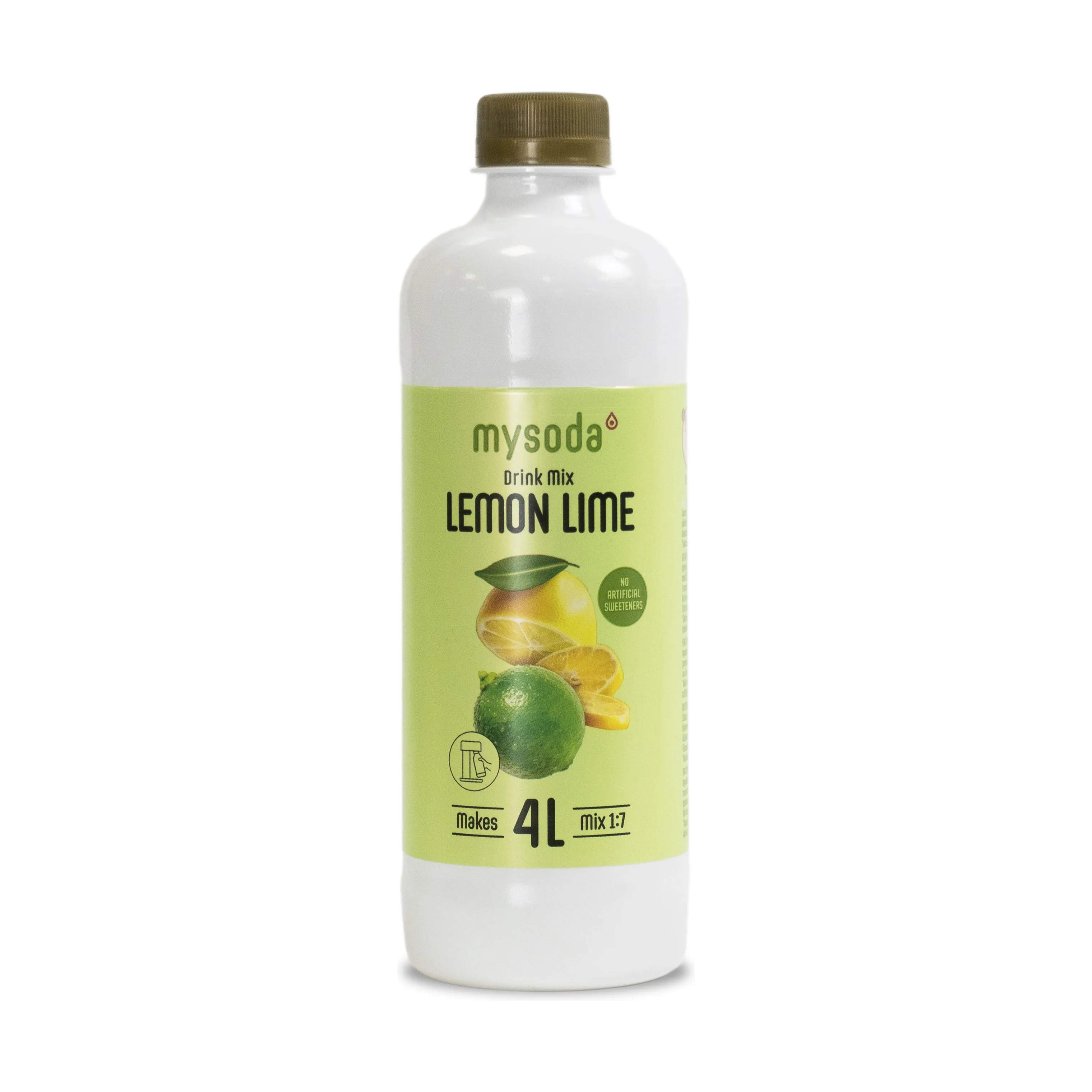 Drink Mix - Lemon-Lime, hvid, large
