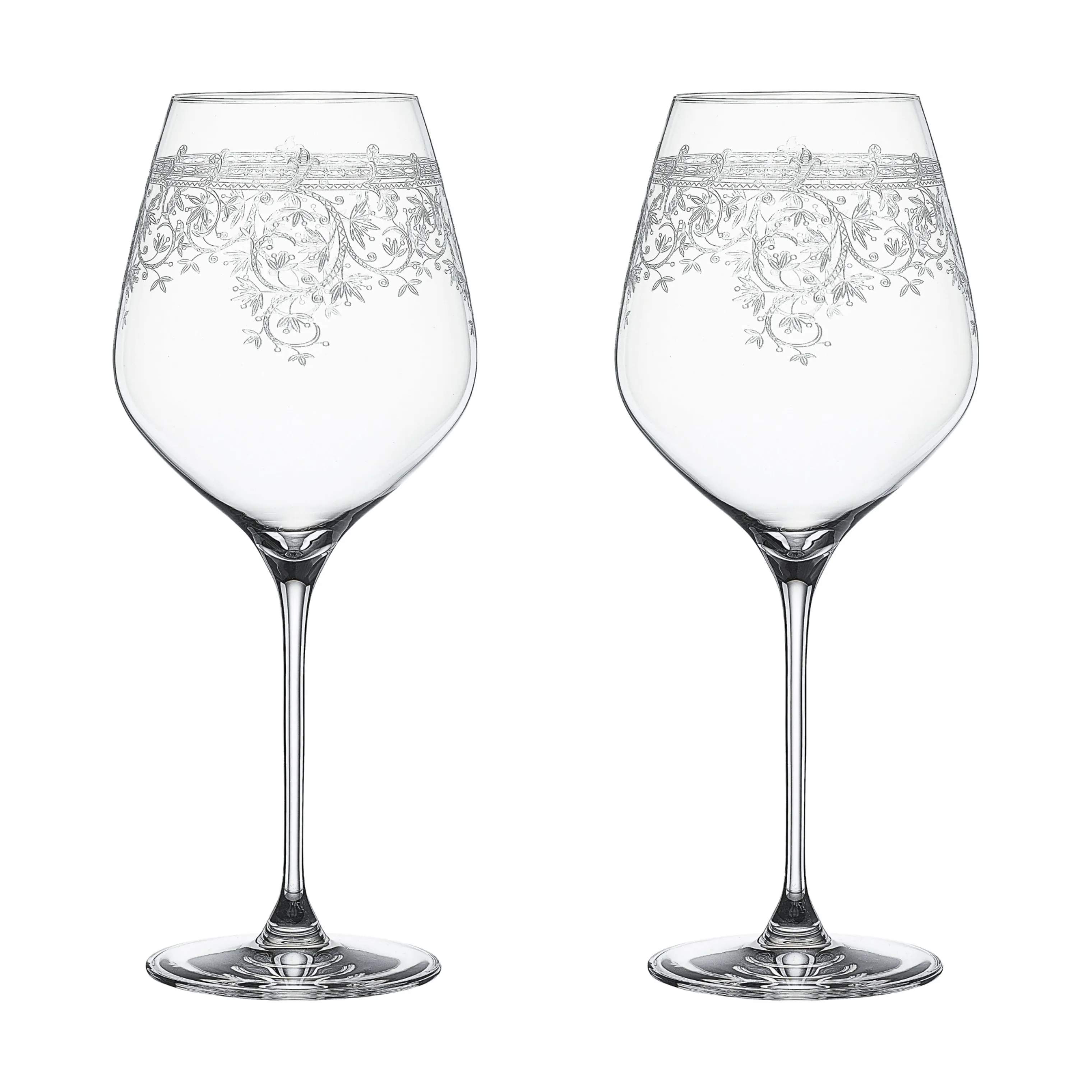 Spiegelau Rødvinsglas Arabesque Bourgogneglas - 2 stk. i KLAR, 1
