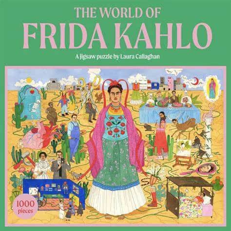 Laurence King spil The World of Frida Kahlo Puslespil