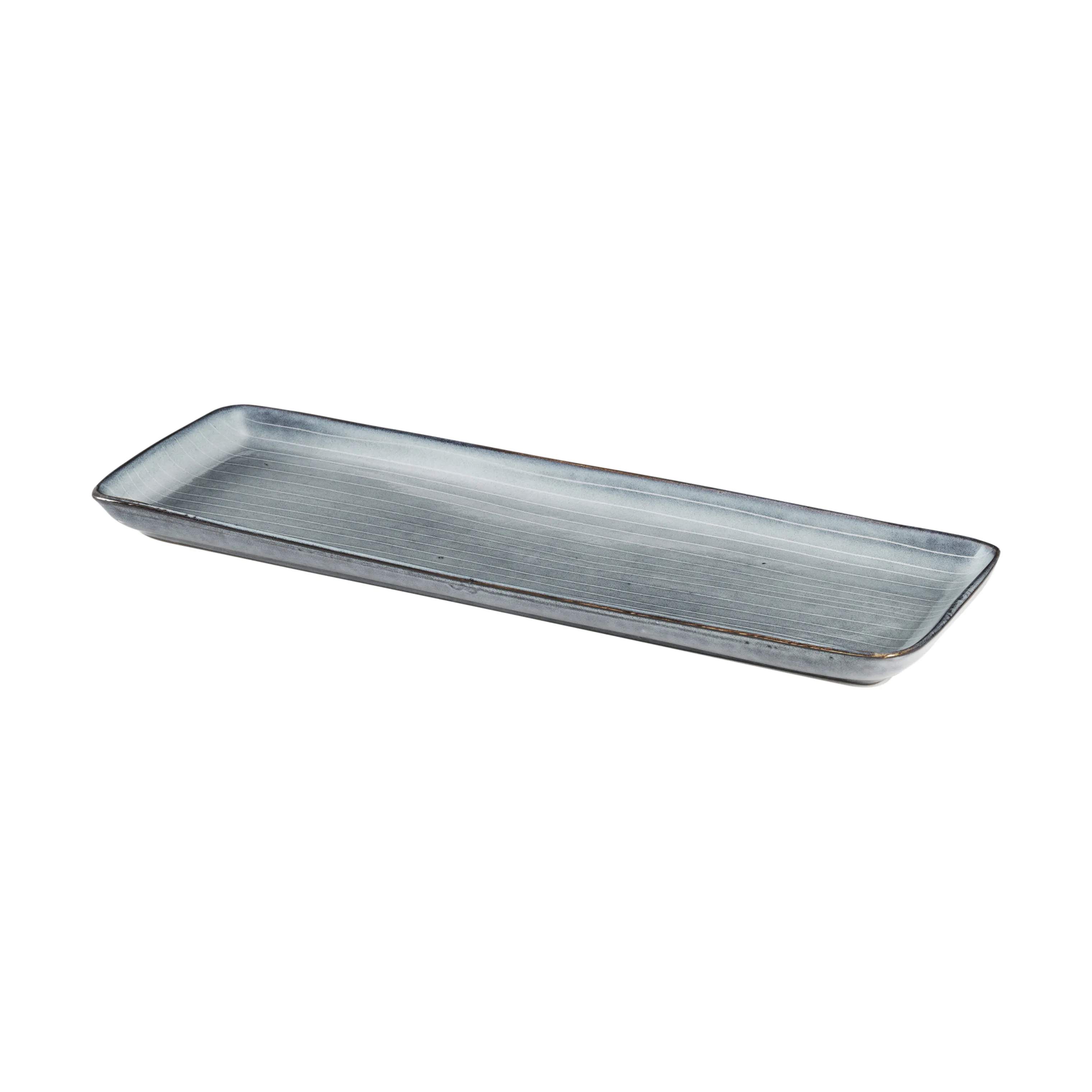 Broste Copenhagen Serveringsfade Nordic Sea Fad i Soft Blue, 3