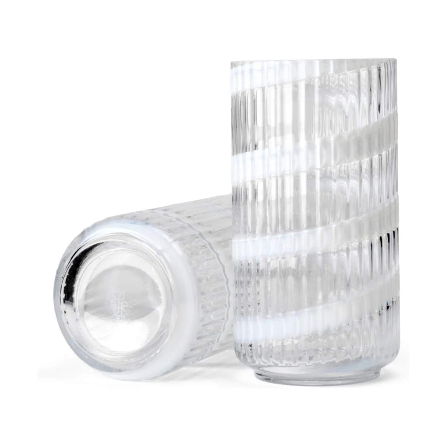 Lyngby Porcelæn Vaser Lyngby Vase Swirl i 20,5 cm, 4