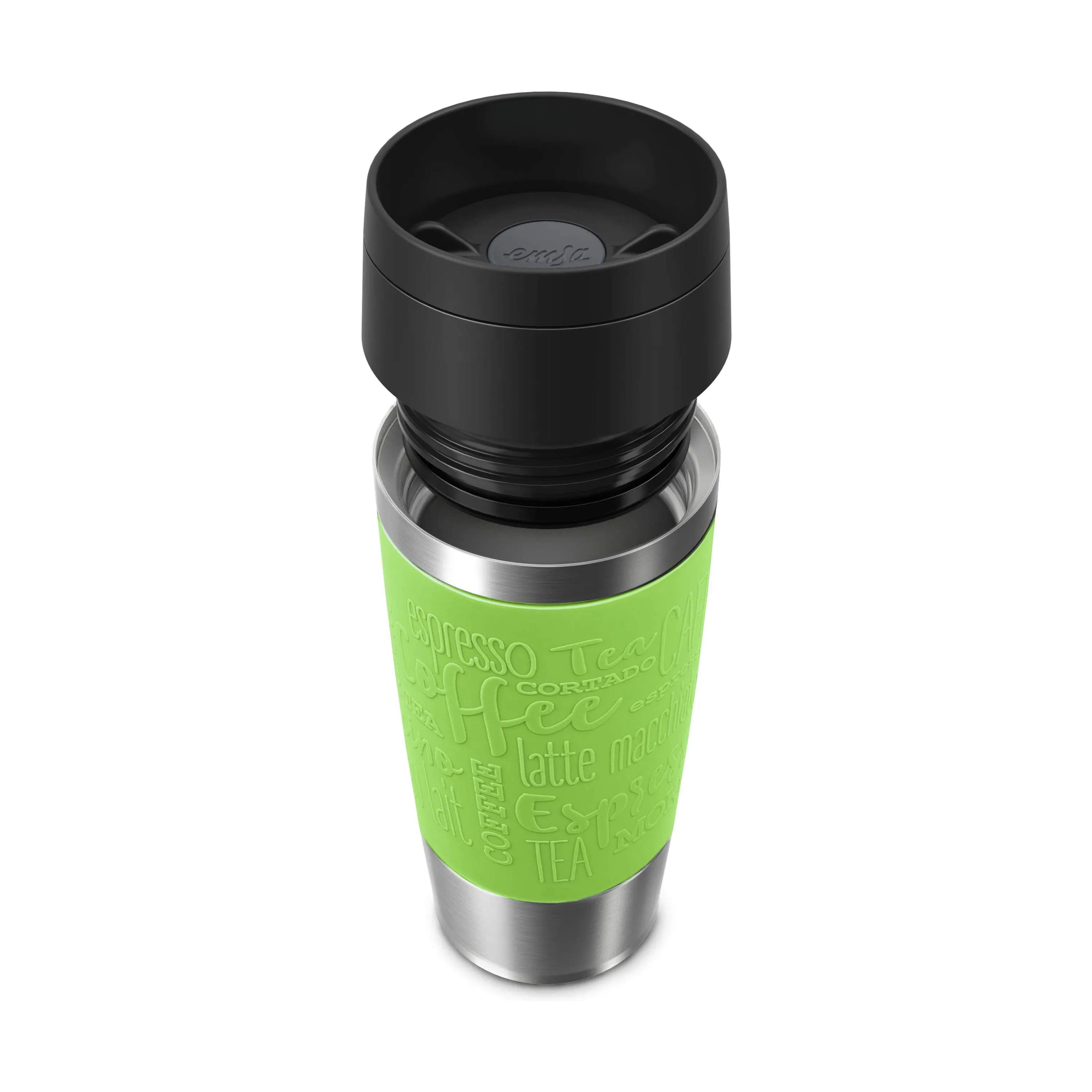 Emsa To go kopper To Go To-Go Classic Rejsekrus i Lime, 0.36 L, 4