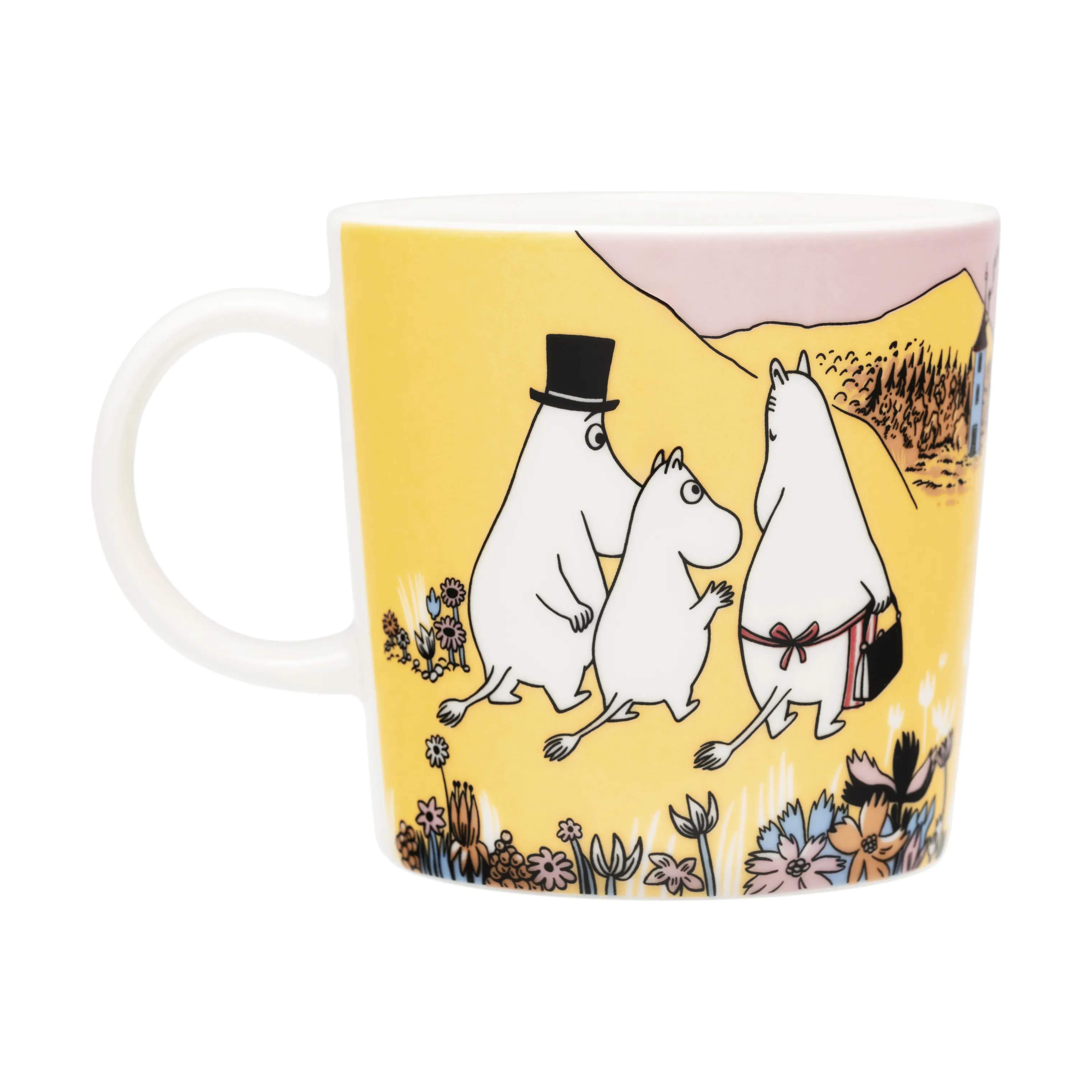 Moomin Arabia Krus og kopper med hank Mumi Arabia Krus - Familietid i Familietid, 30 cl, 1
