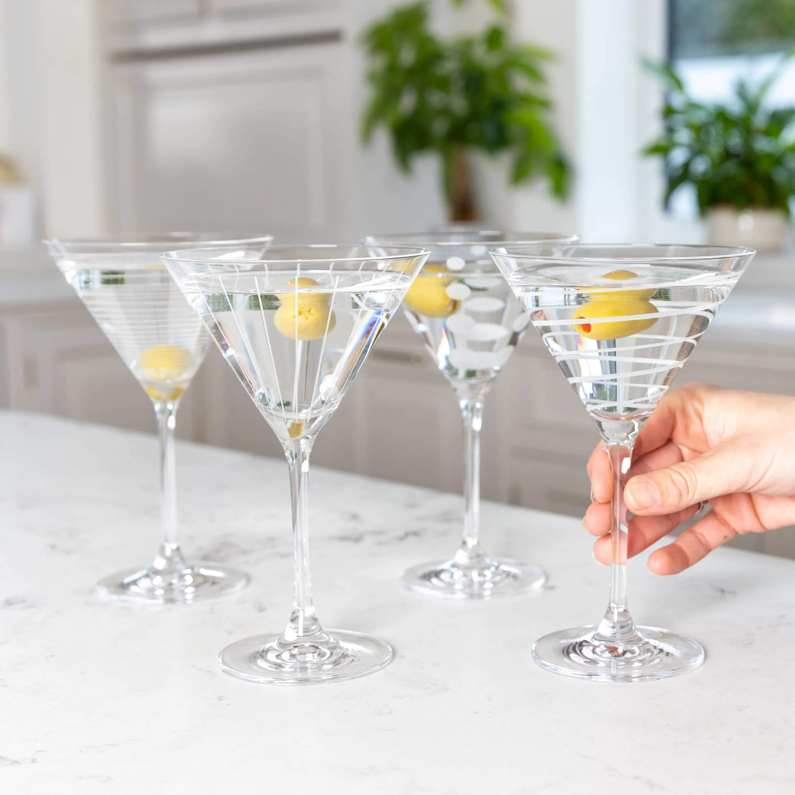 Mikasa Martiniglas Cheers Martiniglas - 4 stk. i Klar, 3