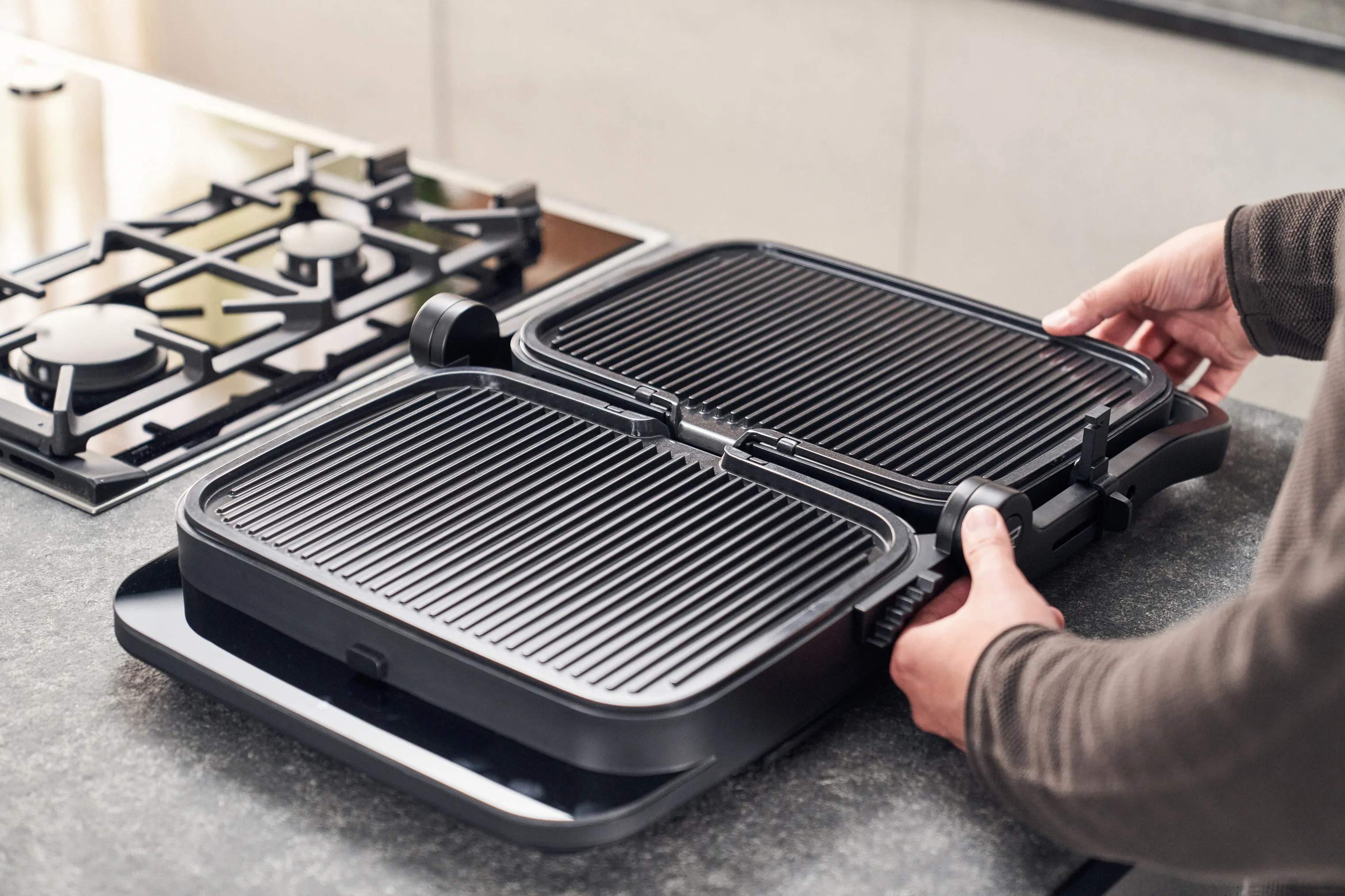 Zwilling Bordgrill Enfinigy Kontaktgrill i Sort, 8