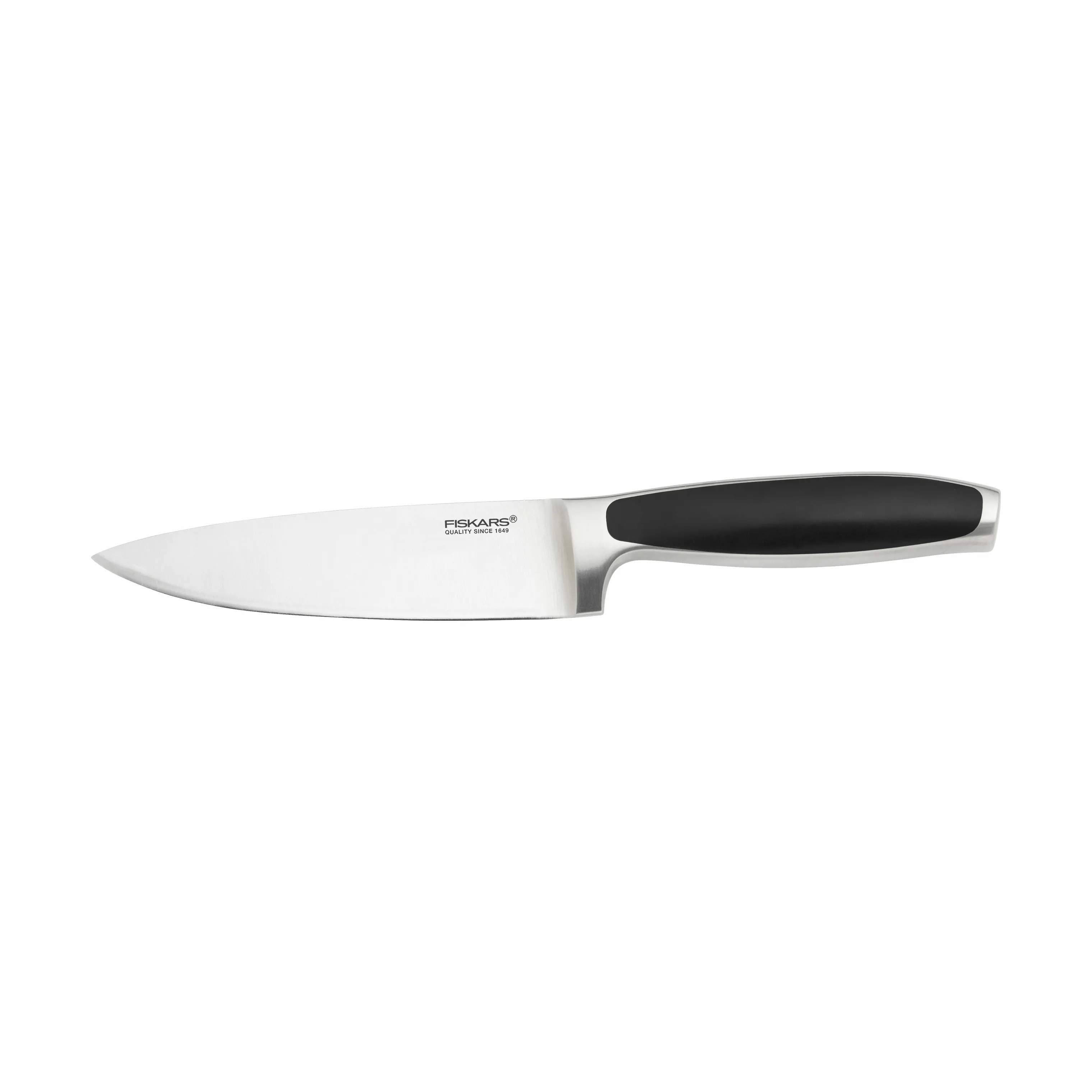 Royal Kokkekniv, sort/stål, large