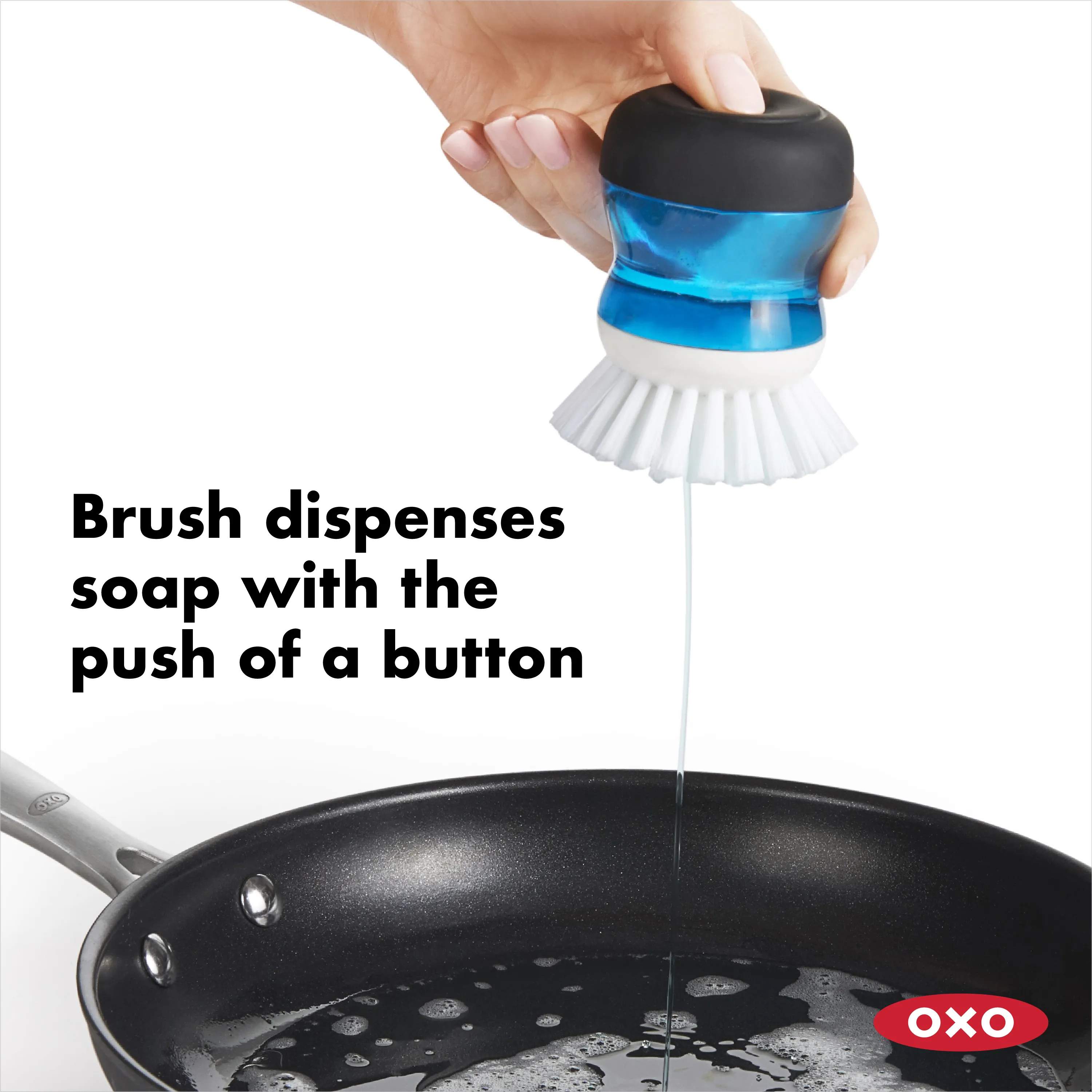 OXO Opvaskebørster Good Grips Opvaskebørste i Transparent, 3