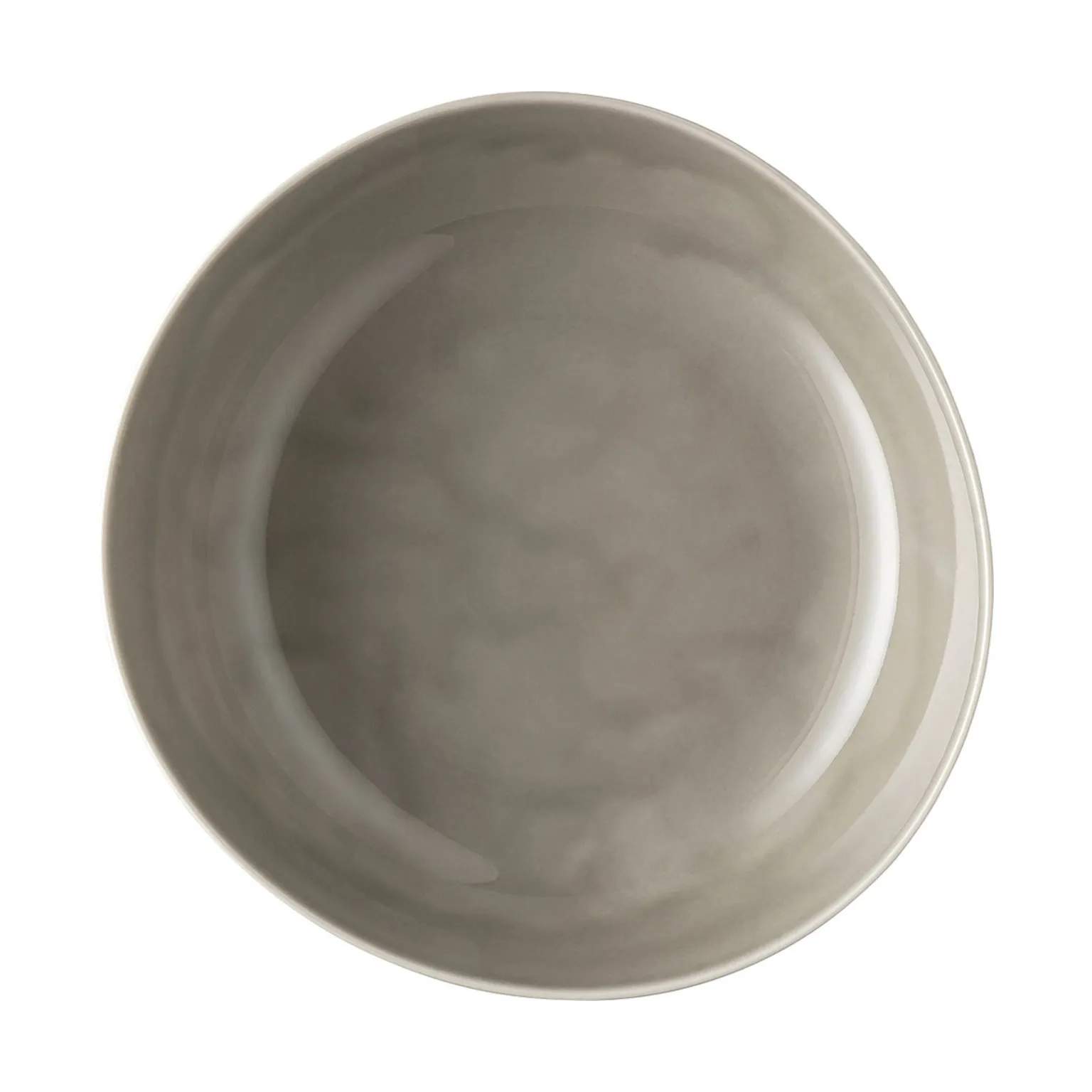 Rosenthal Kagetallerkener Junto Dyb Tallerken i Perlegrå, 24,8 cm, 2