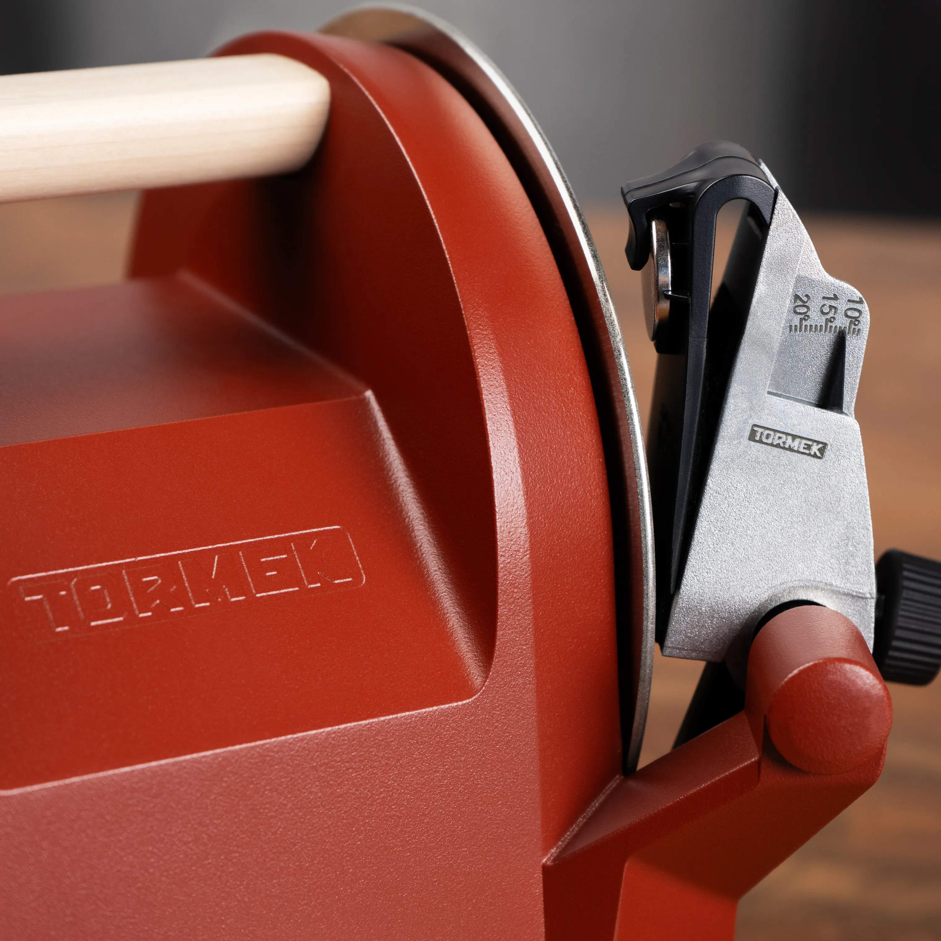 Tormek Knivslibere T-1 Elektrisk Knivsliber i Swedish Red, 3