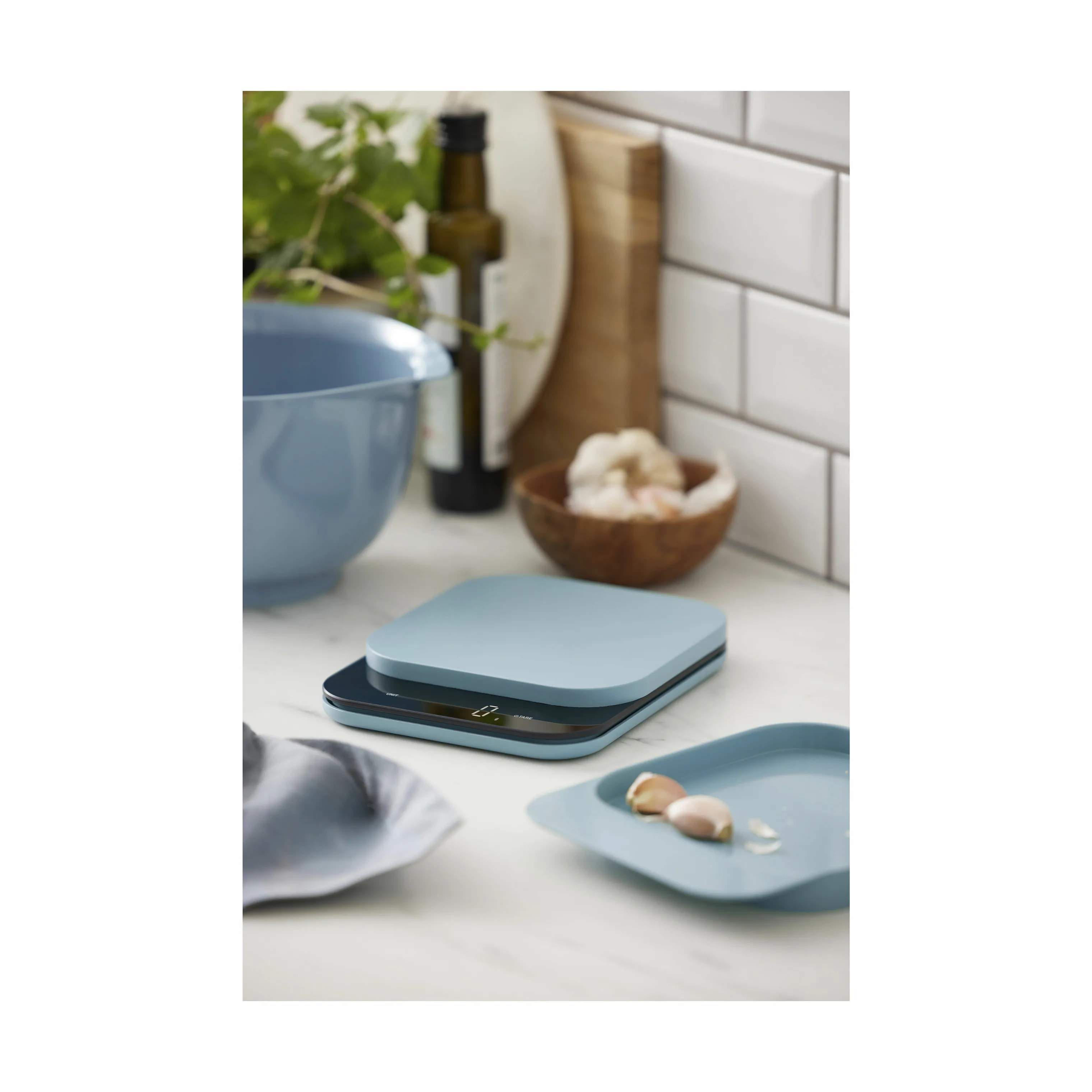 Rosti Bagevægte Mensura Køkkenvægt i Dusty Blue, 3