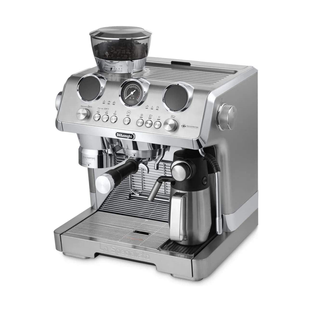 DeLonghi Espressomaskiner Maestro Espressomaskine i Sølvfarvet, 4