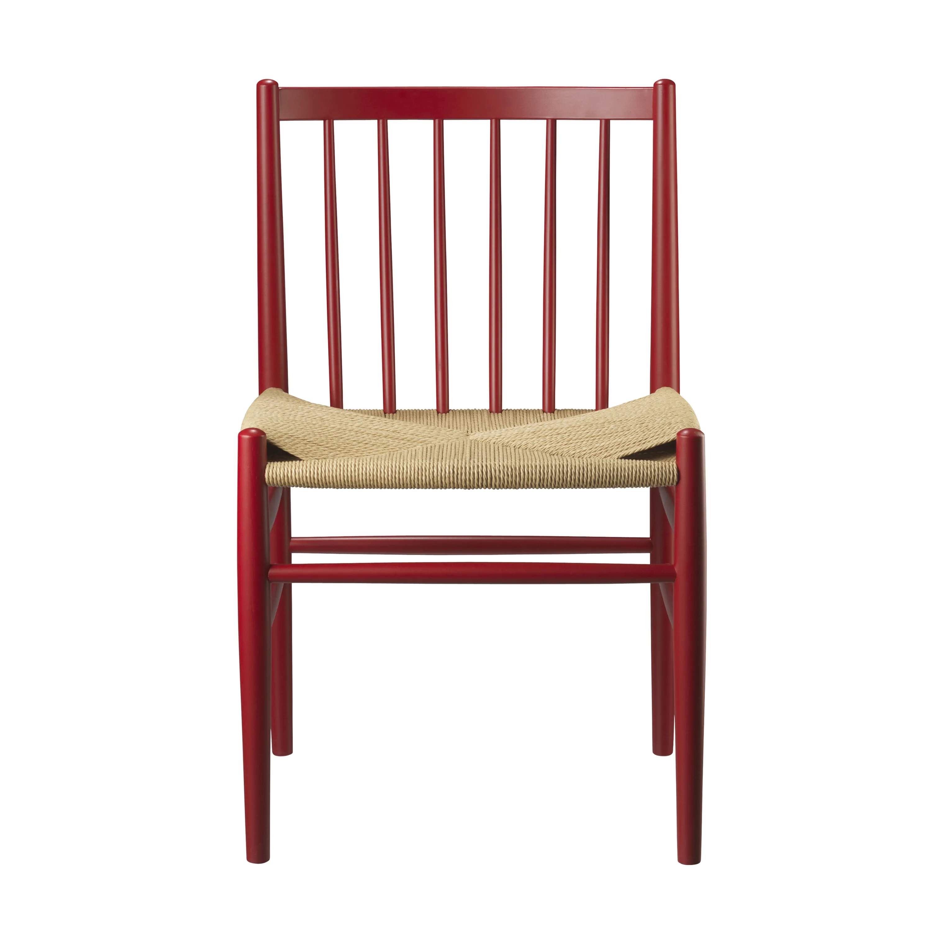 FDB Møbler Spisebordsstole J80 Spisebordsstol i Ruby Red (RAL3003), 4