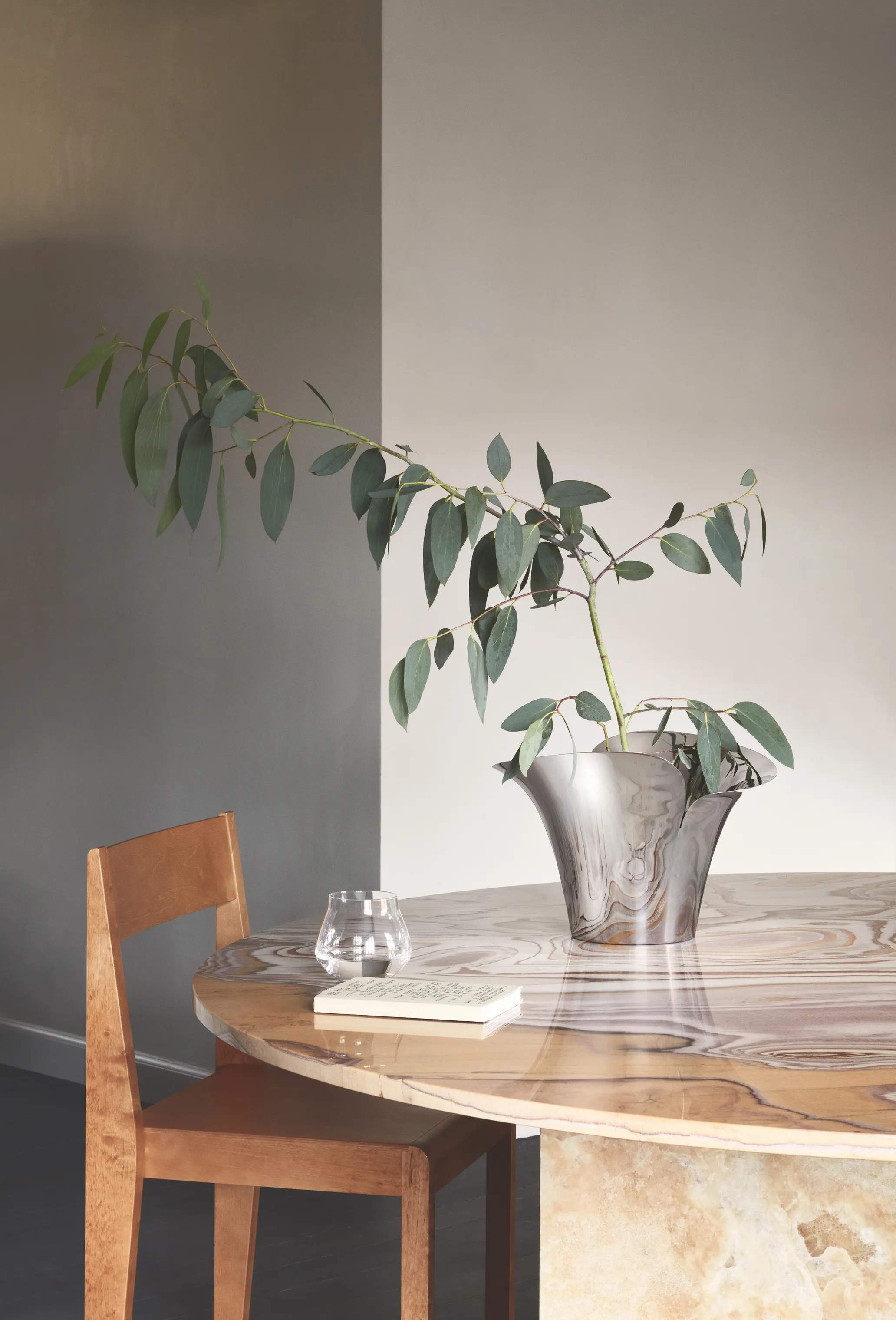 Georg Jensen Urtepotteskjulere Bloom Botanica Urtepotteskjuler i Stål, B33 x L30 cm, 2