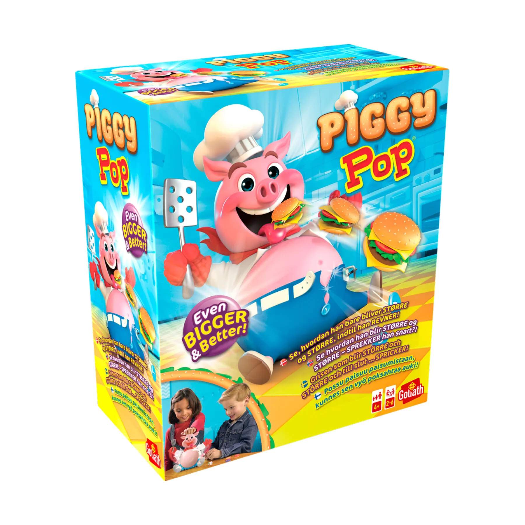 Spilbræt Spil Piggy Pop i Multifarvet, 1