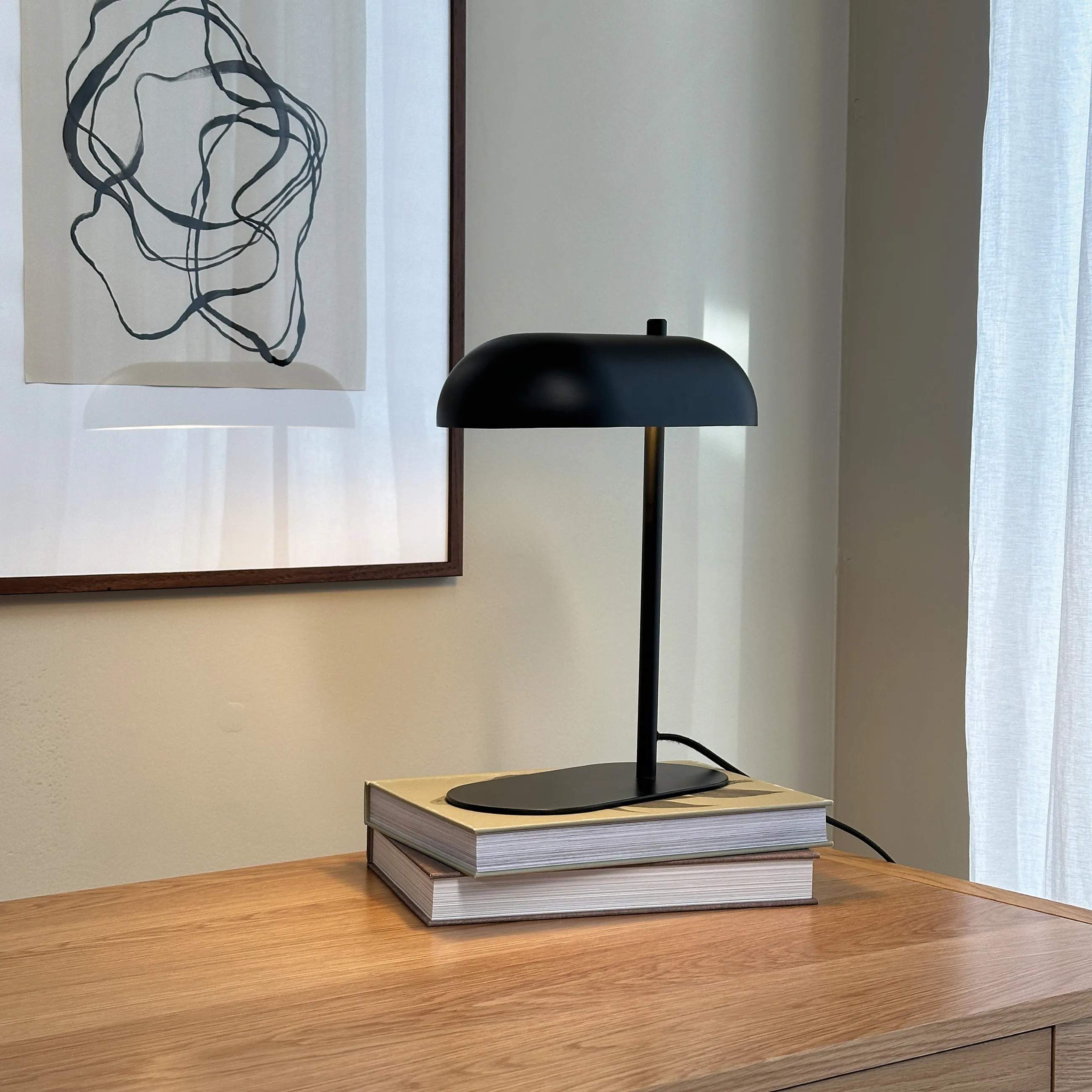 Dyberg Larsen Bordlamper Arch Bordlampe i Sort, 3