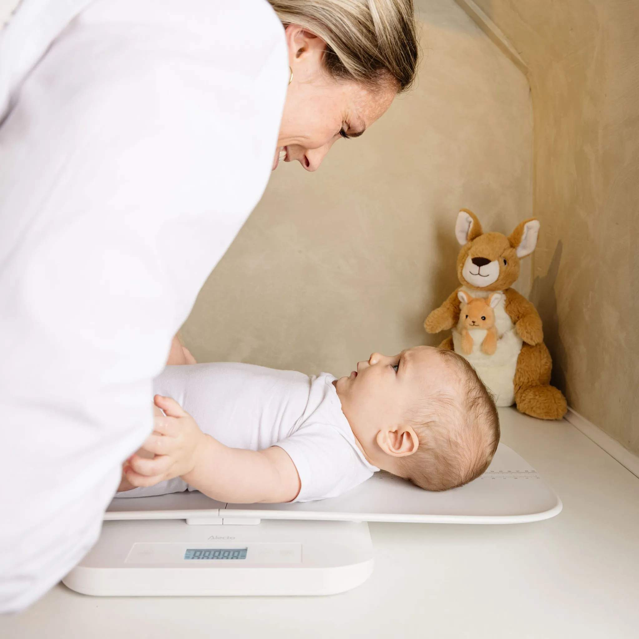 Alecto Badevægte Baby- og Personvægt i Hvid, 3