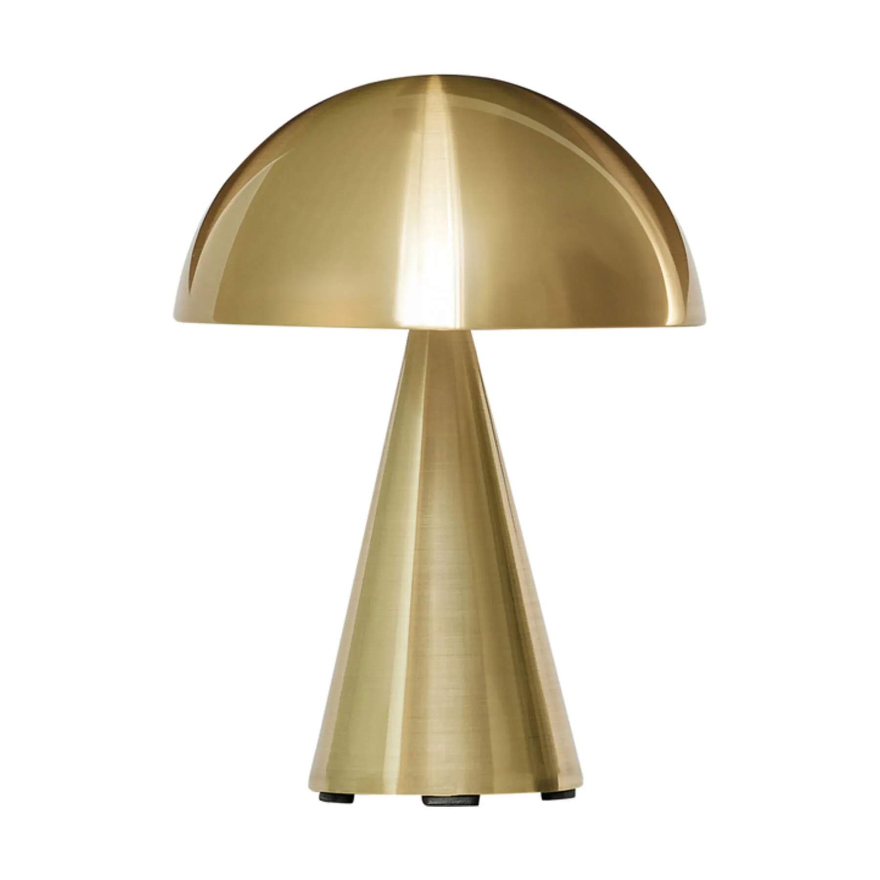 Hübsch Bordlamper Mush Bordlampe i Messingfarve, 1