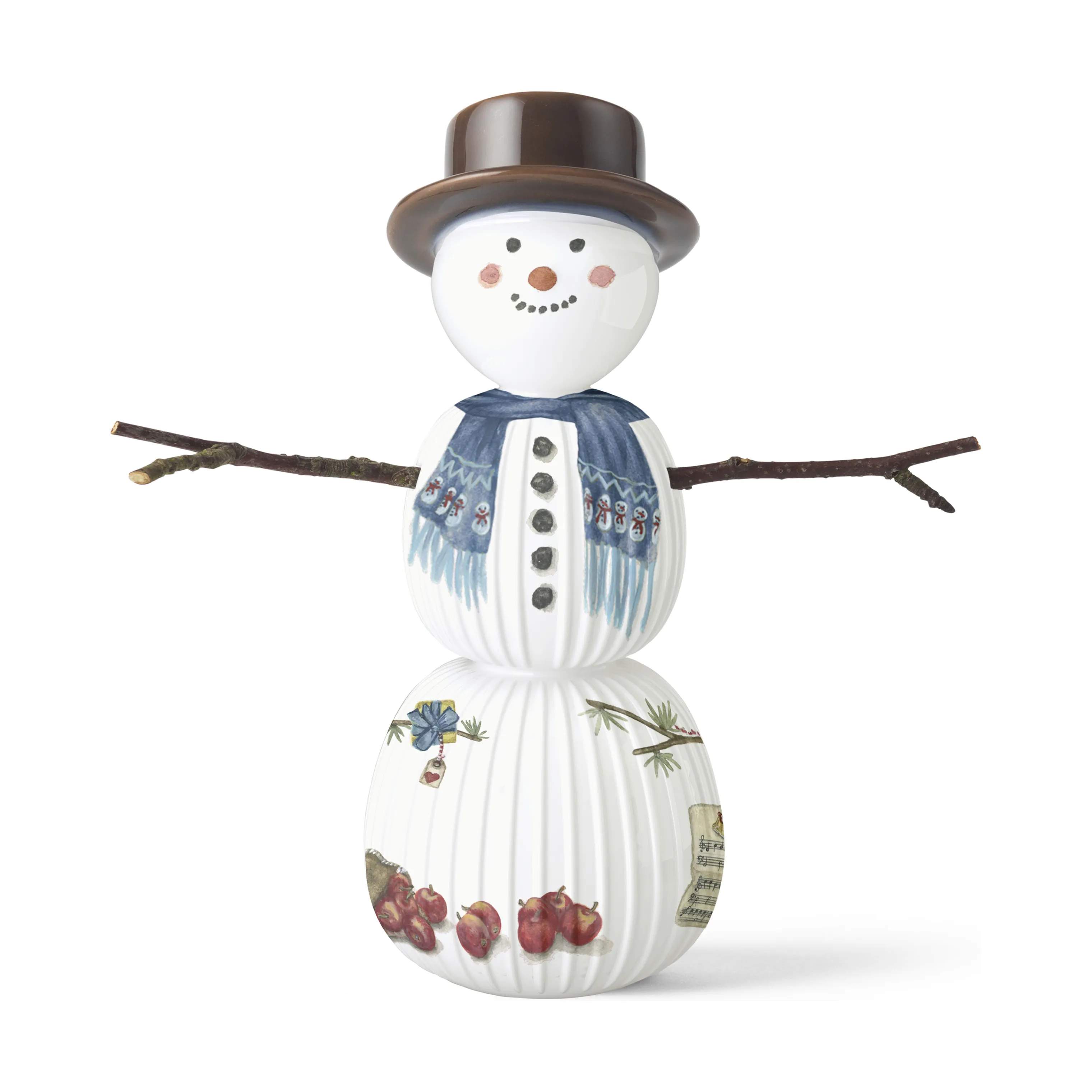 Kähler Julefigurer Hammershøi Jul Snemand i 21 cm, 3