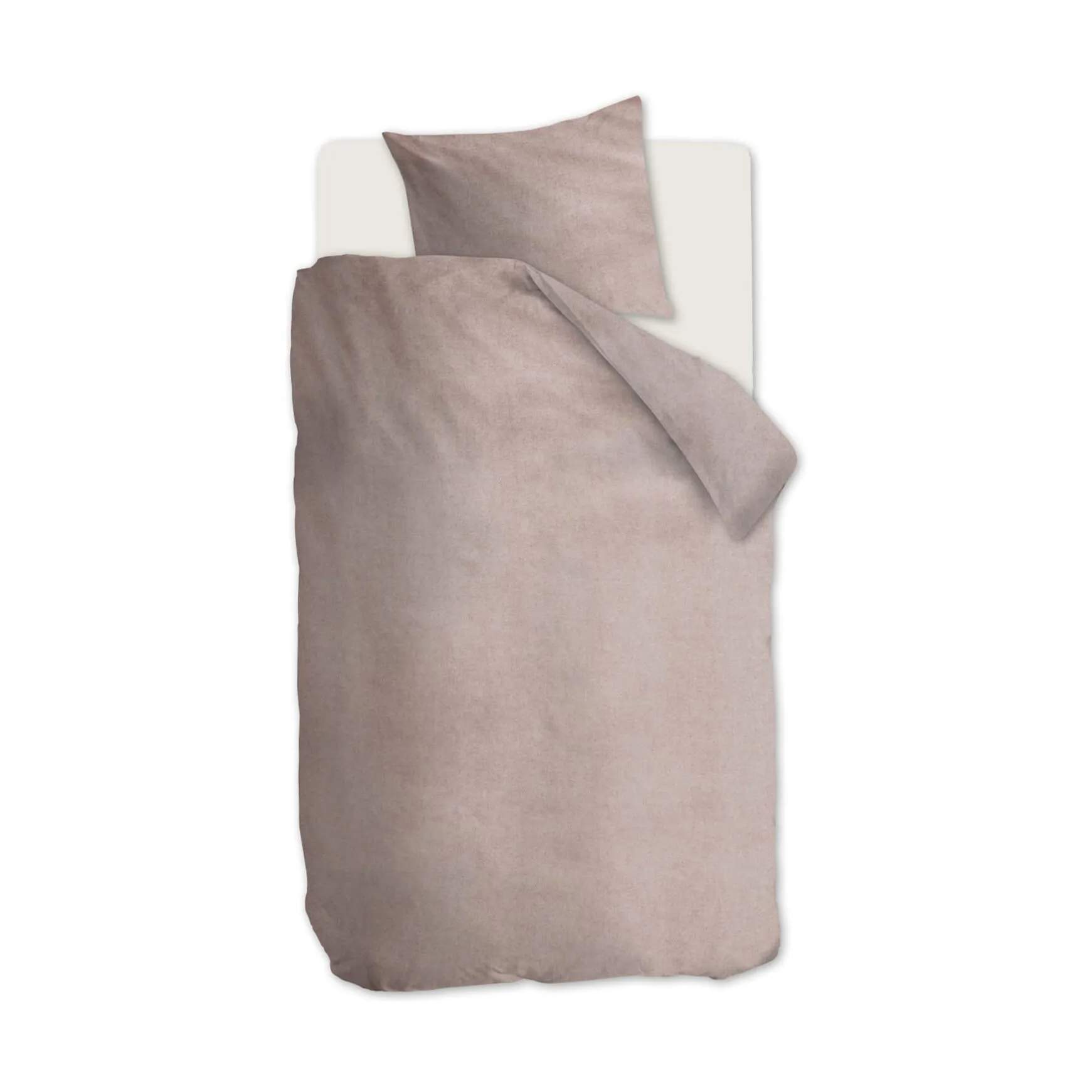 BeddingHouse Sengetøj Frost Sengesæt i Soft Pink, B140 x L200 cm, 1