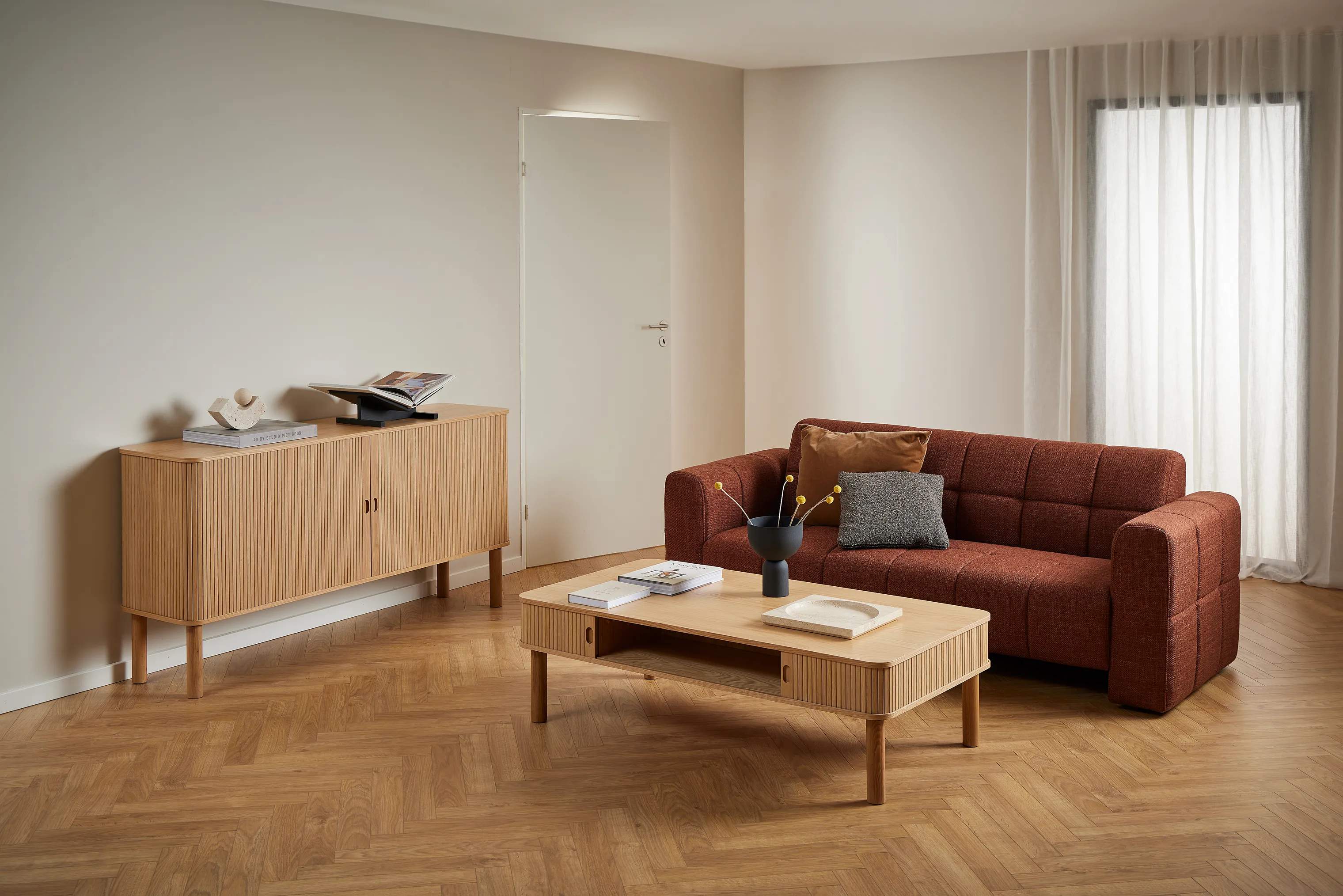 CASA Living Kommoder Langley Skænk i Natur, 2