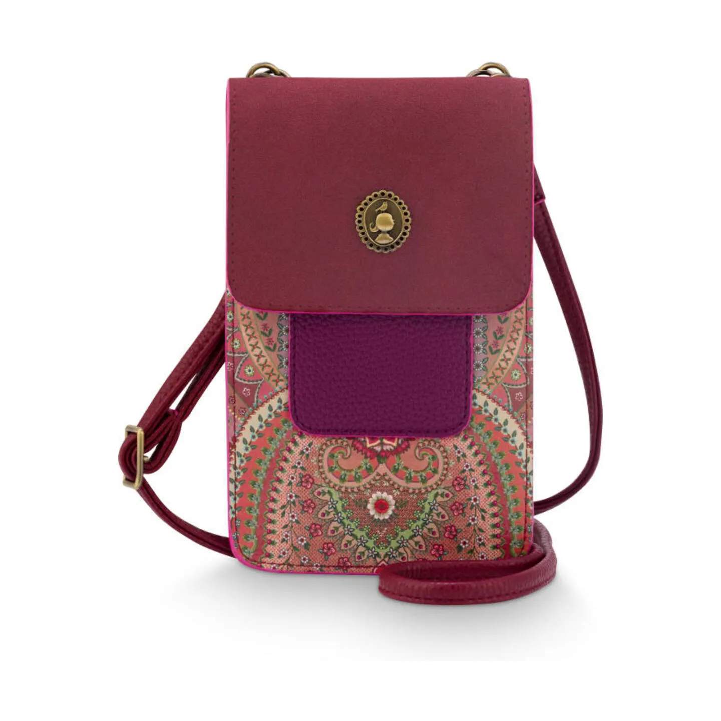 Peggy Mobiltaske, pink, large