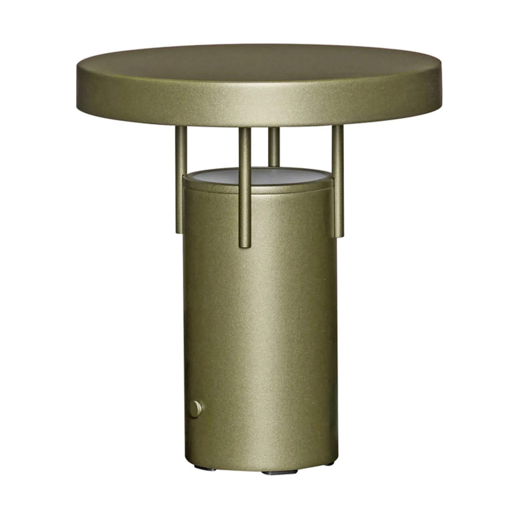Hübsch Bordlamper Bringme Bordlampe i Mørkegrøn/Metalisk , 20 cm, 1