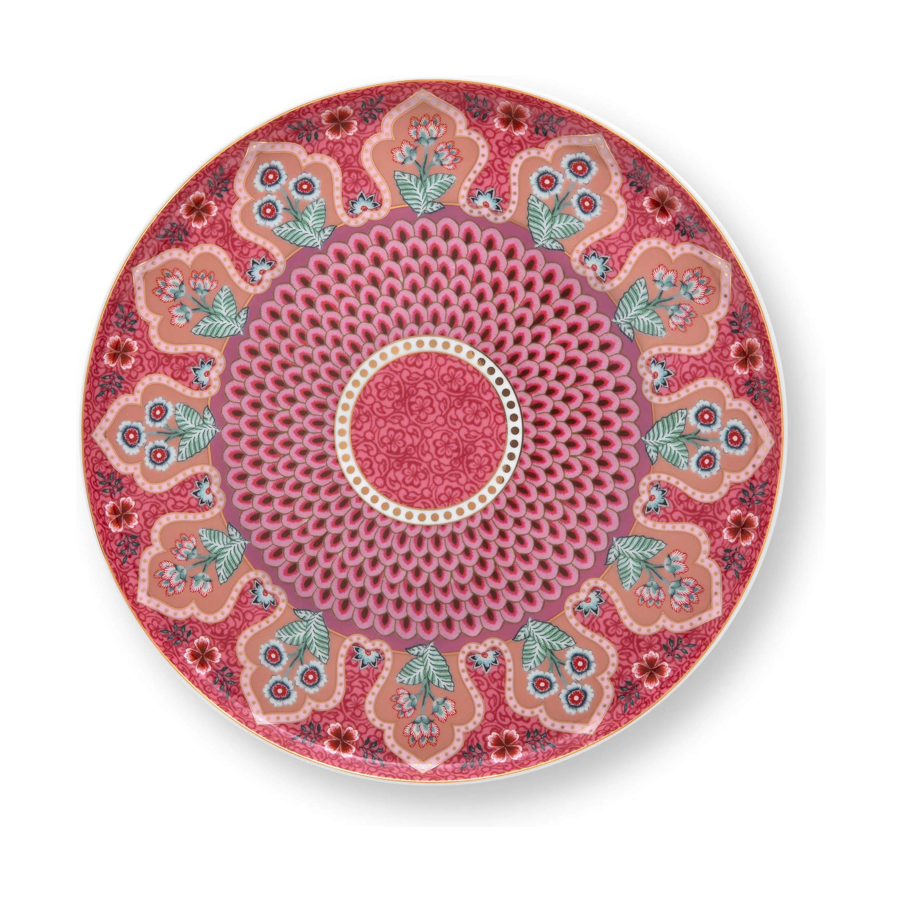 PIP Studio Lagkagefade Flower Festival Kageopsats i Pink, 3