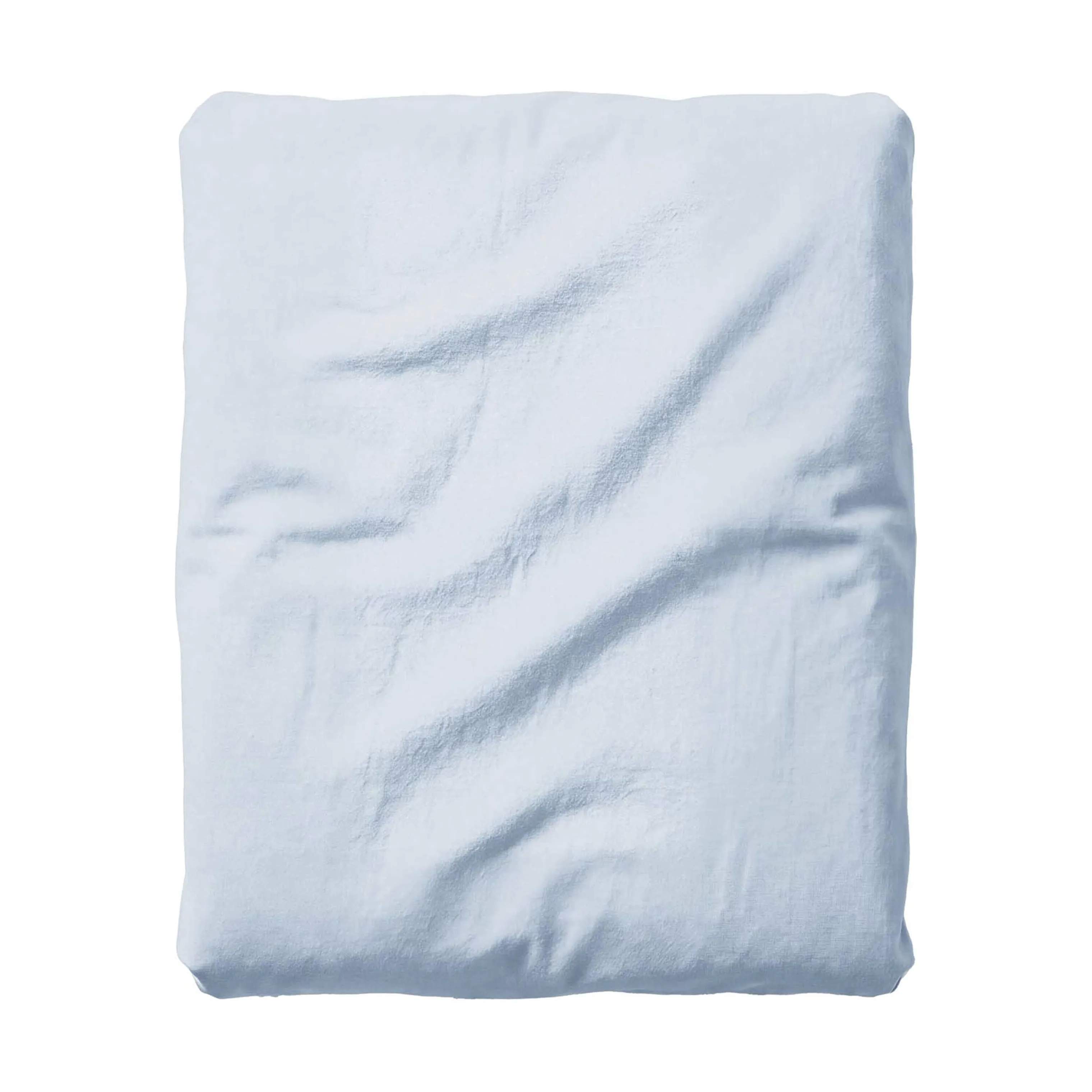 Essenza Lagner Fine Organic Jersey Topmadraslagen i Iceblue, B160 x L220 cm, 1
