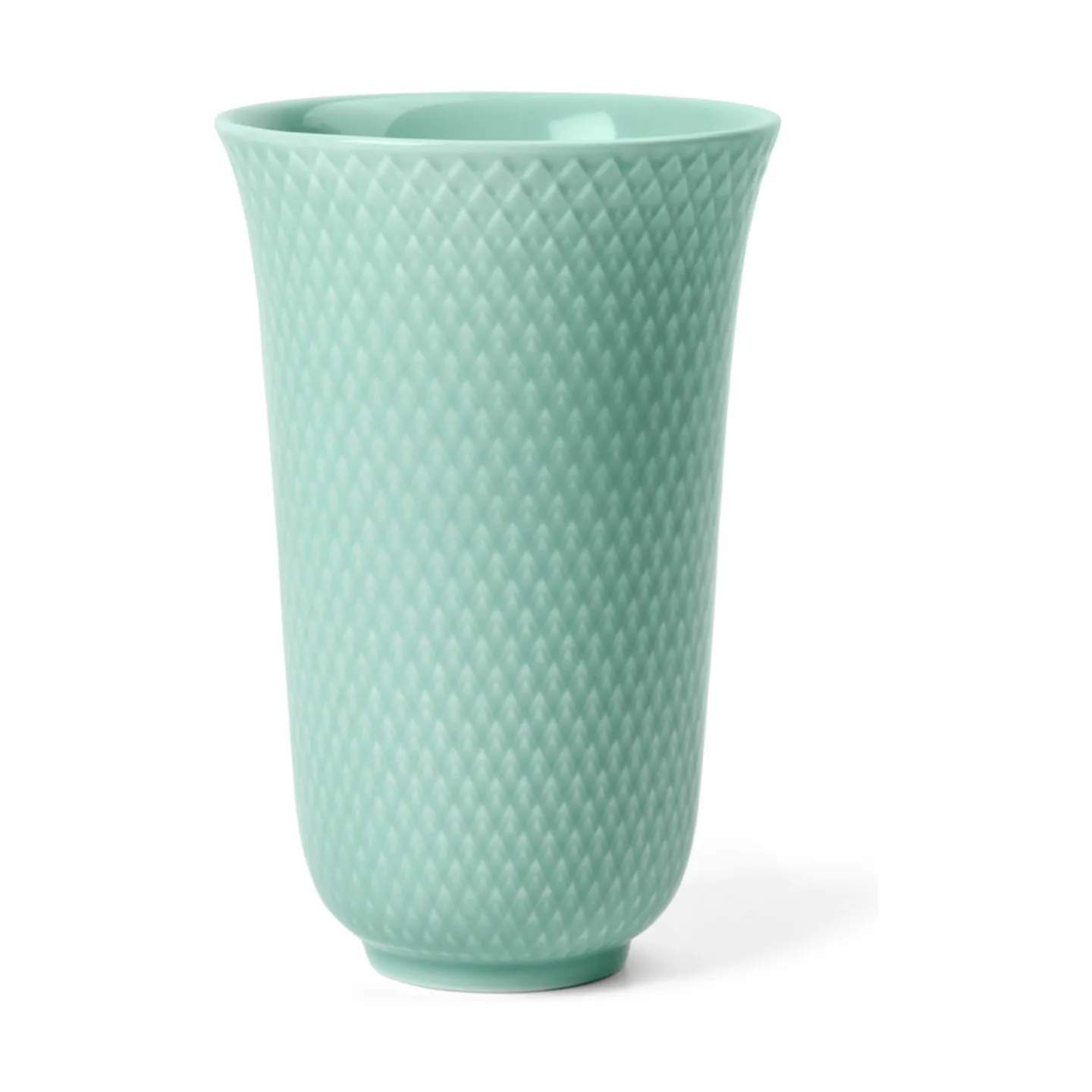 Rhombe Color Vase, aqua, large