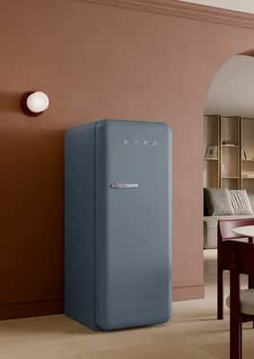 Smeg Køleskabe 50's Style Kølefryseskab i Storm Blue, 4