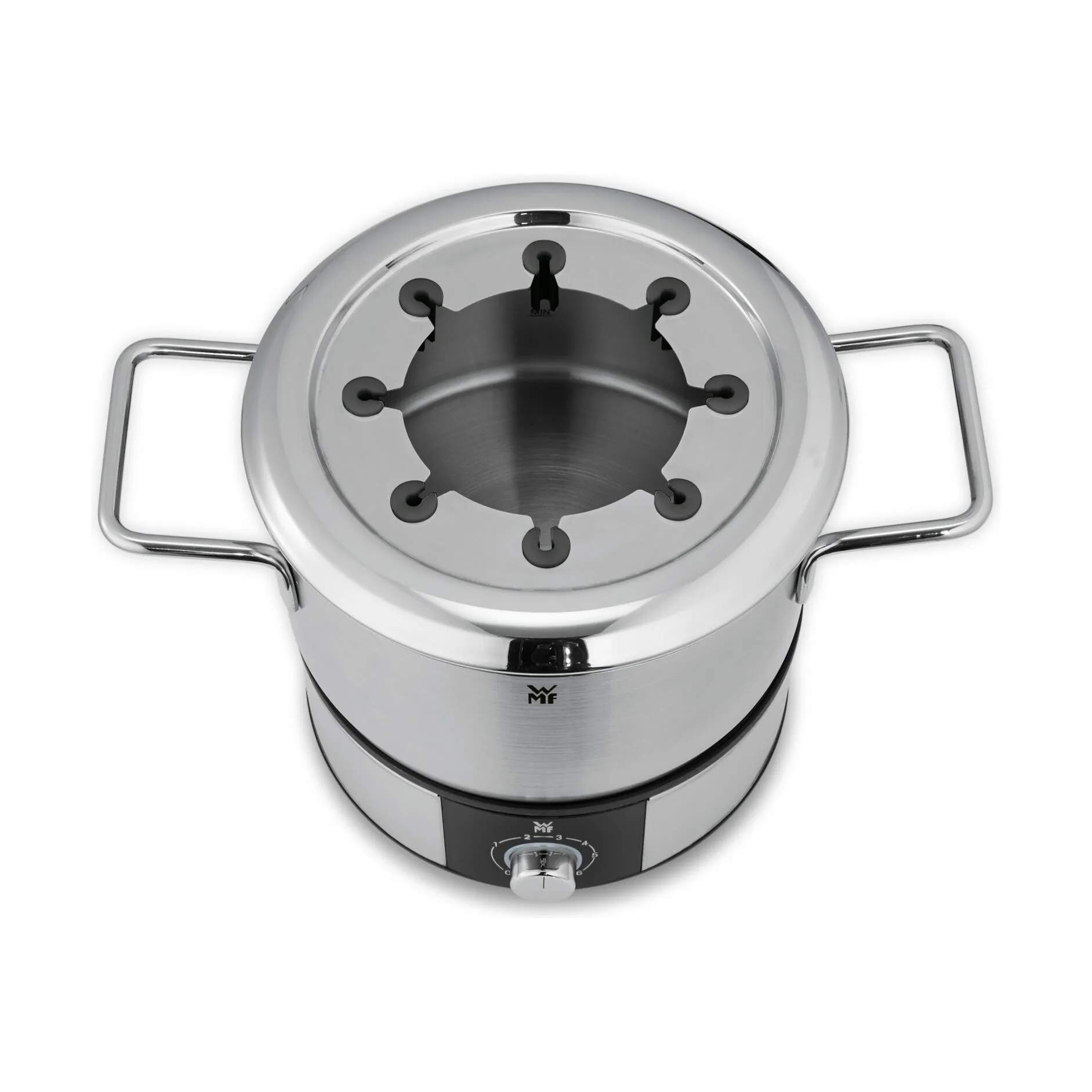 WMF Frituregryder Lono Fondue i Sølvfarvet / Sort, 4