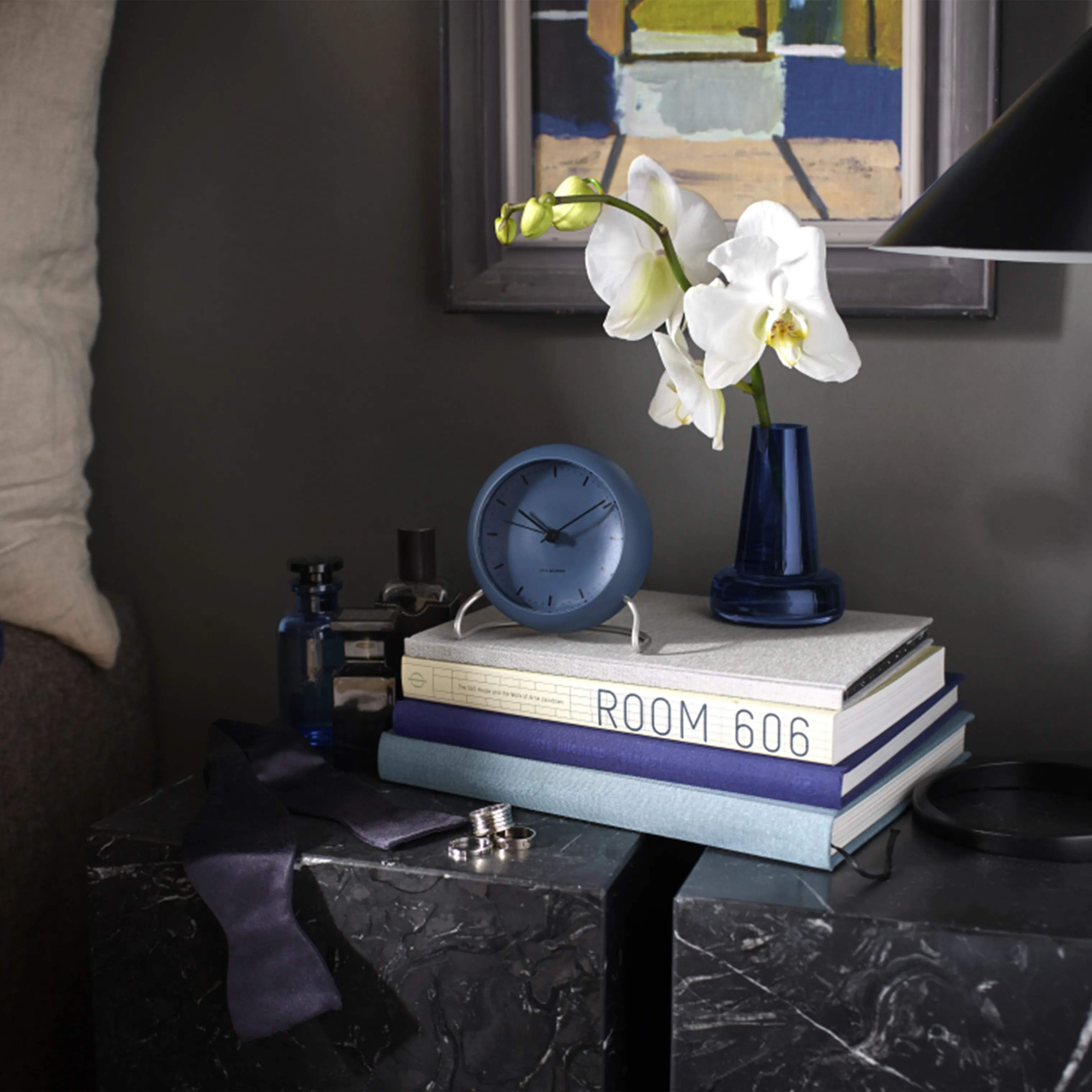 Arne Jacobsen Bordure City Hall Bordur i Stone blue, 3