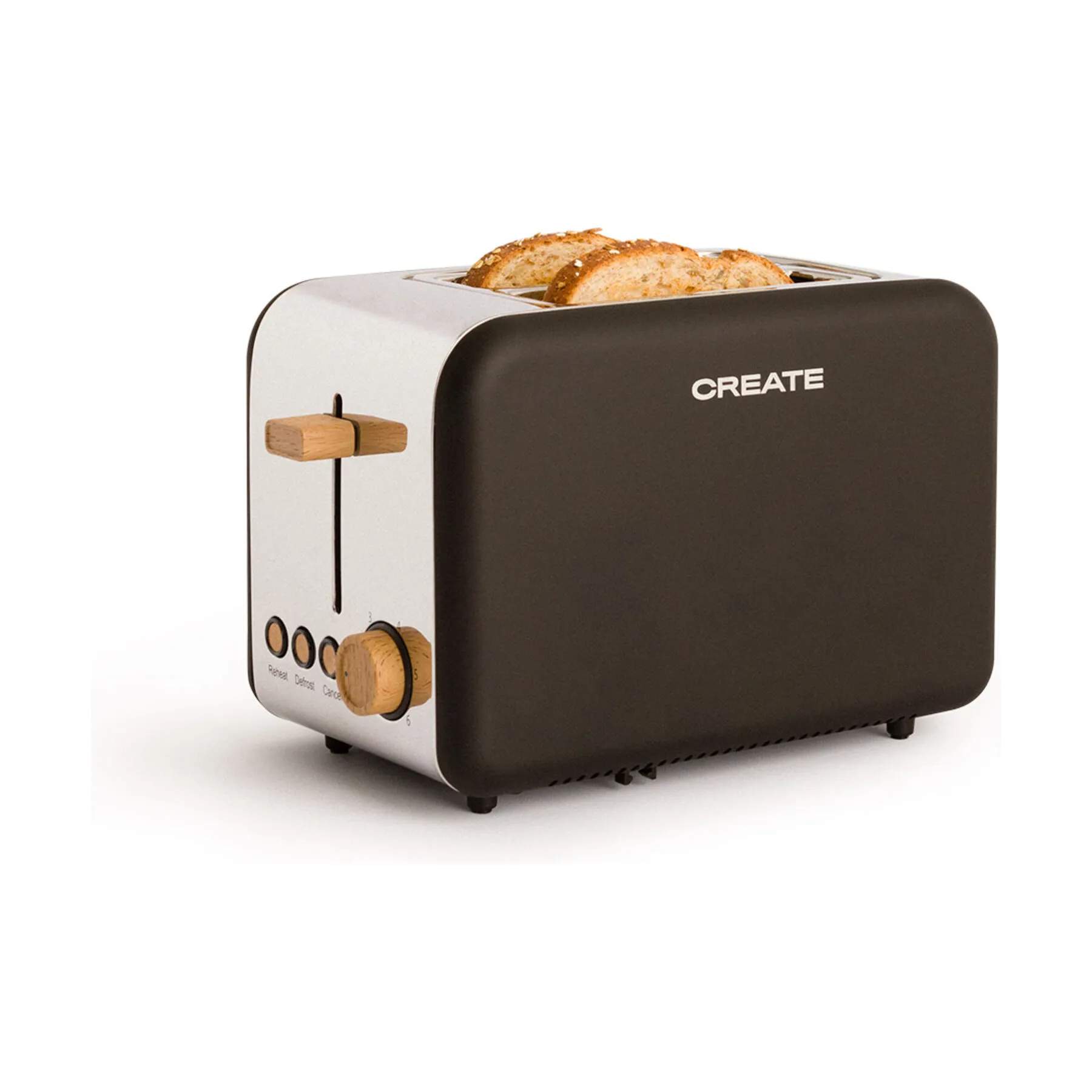 Brødrister, sort, large