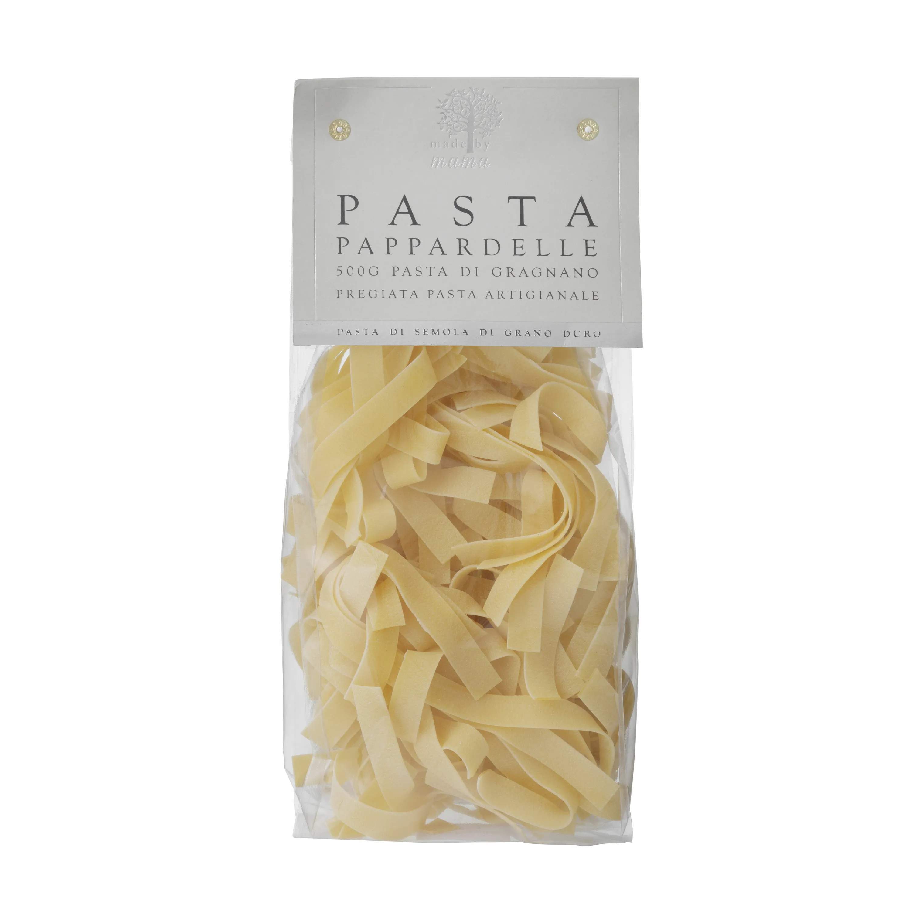 Pasta Pappardelle, natur, large