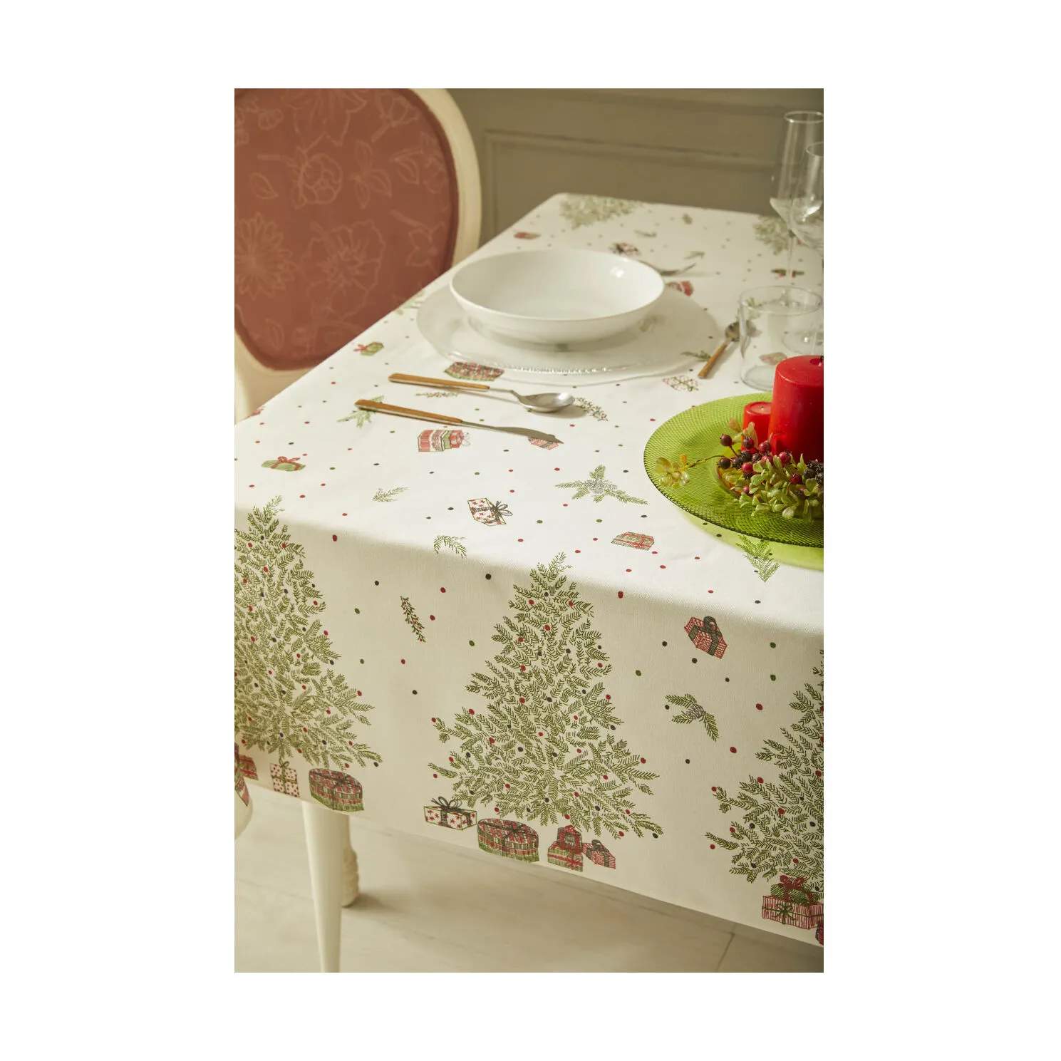 Atenas Duge Tree Voksdug i B150 x L250 cm, 4