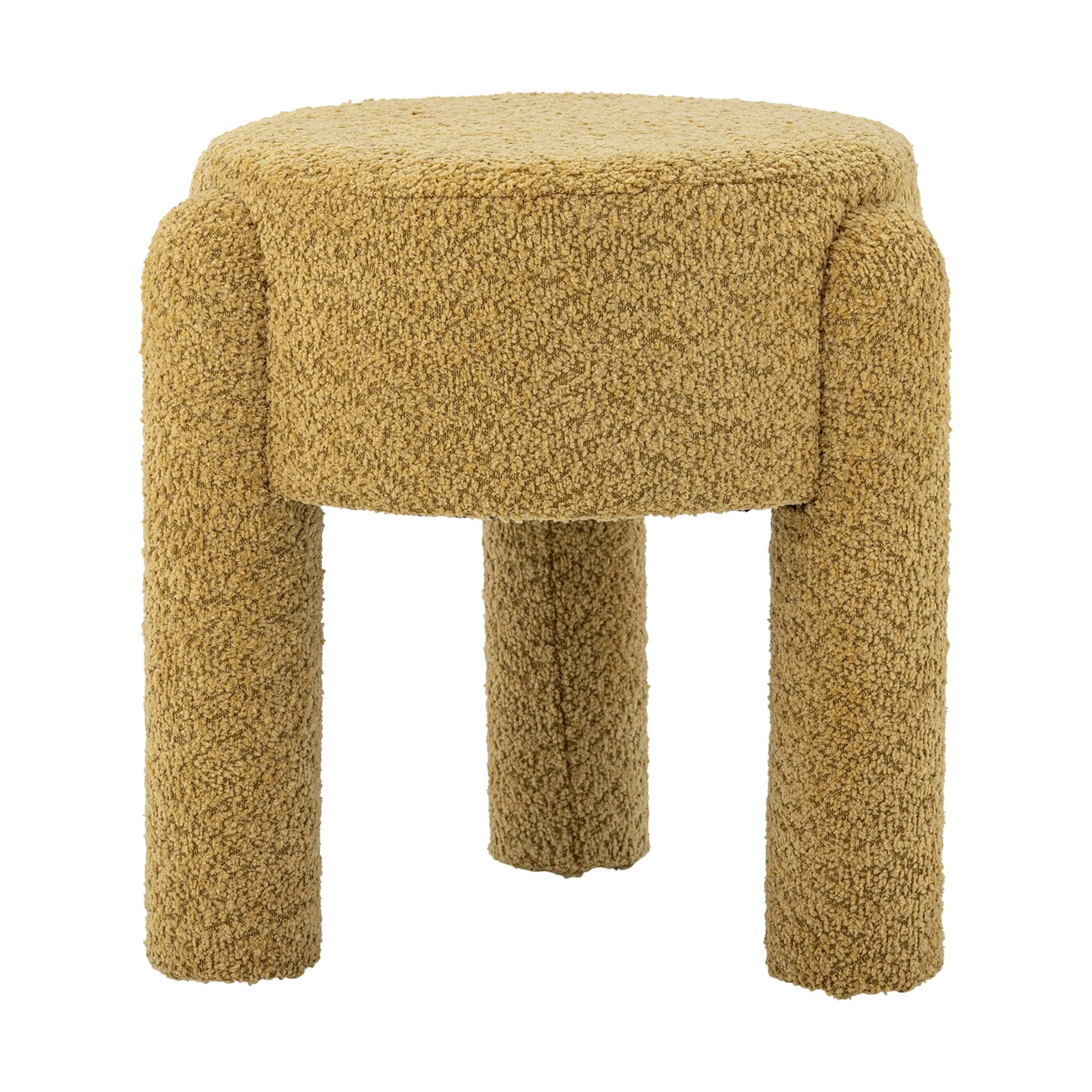 Bloomingville Skamler Bruno Taburet i Gul, 1