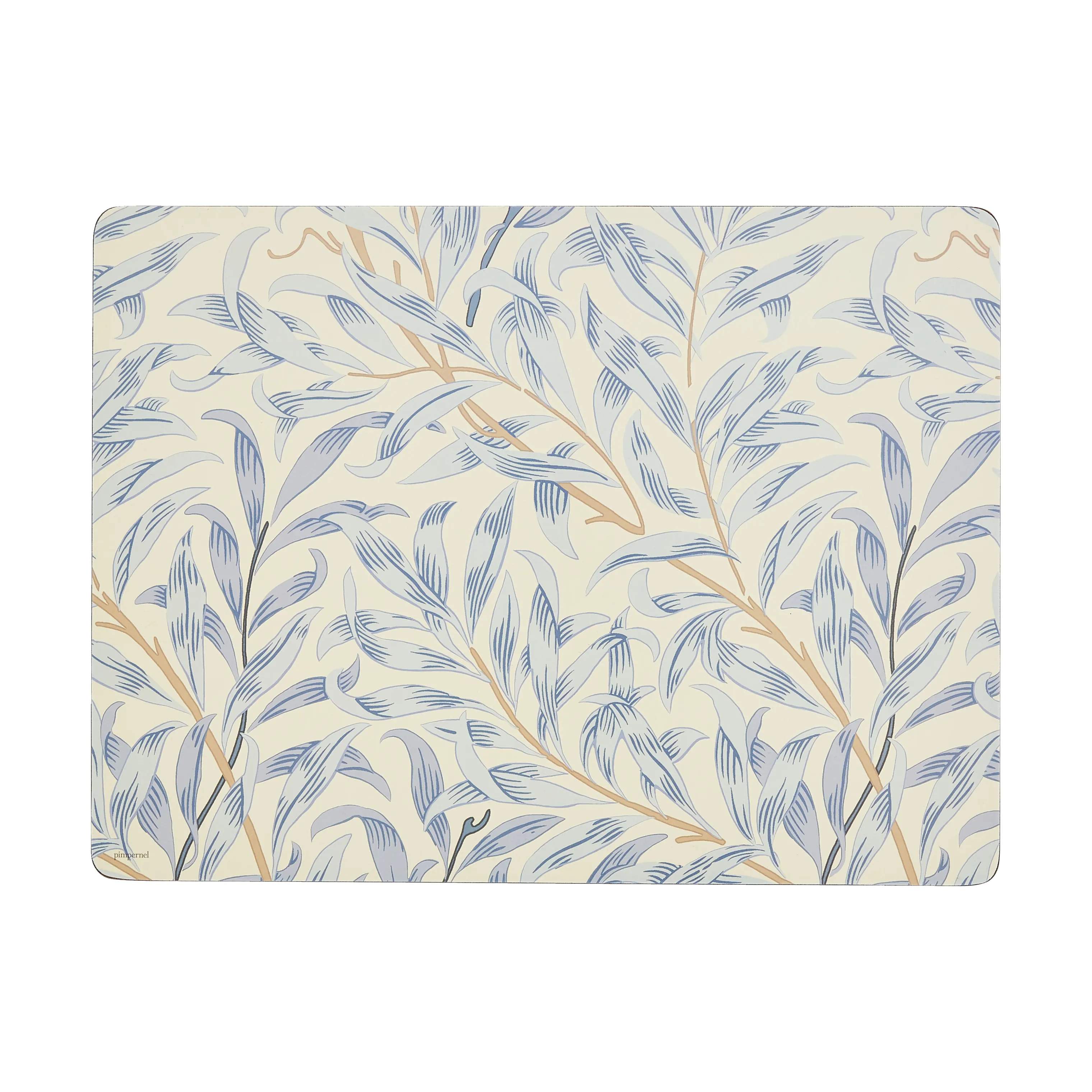 Pimpernel Dækkeservietter Morris & Co Dækkeservietter - 4 stk. i Beige/blå, 3