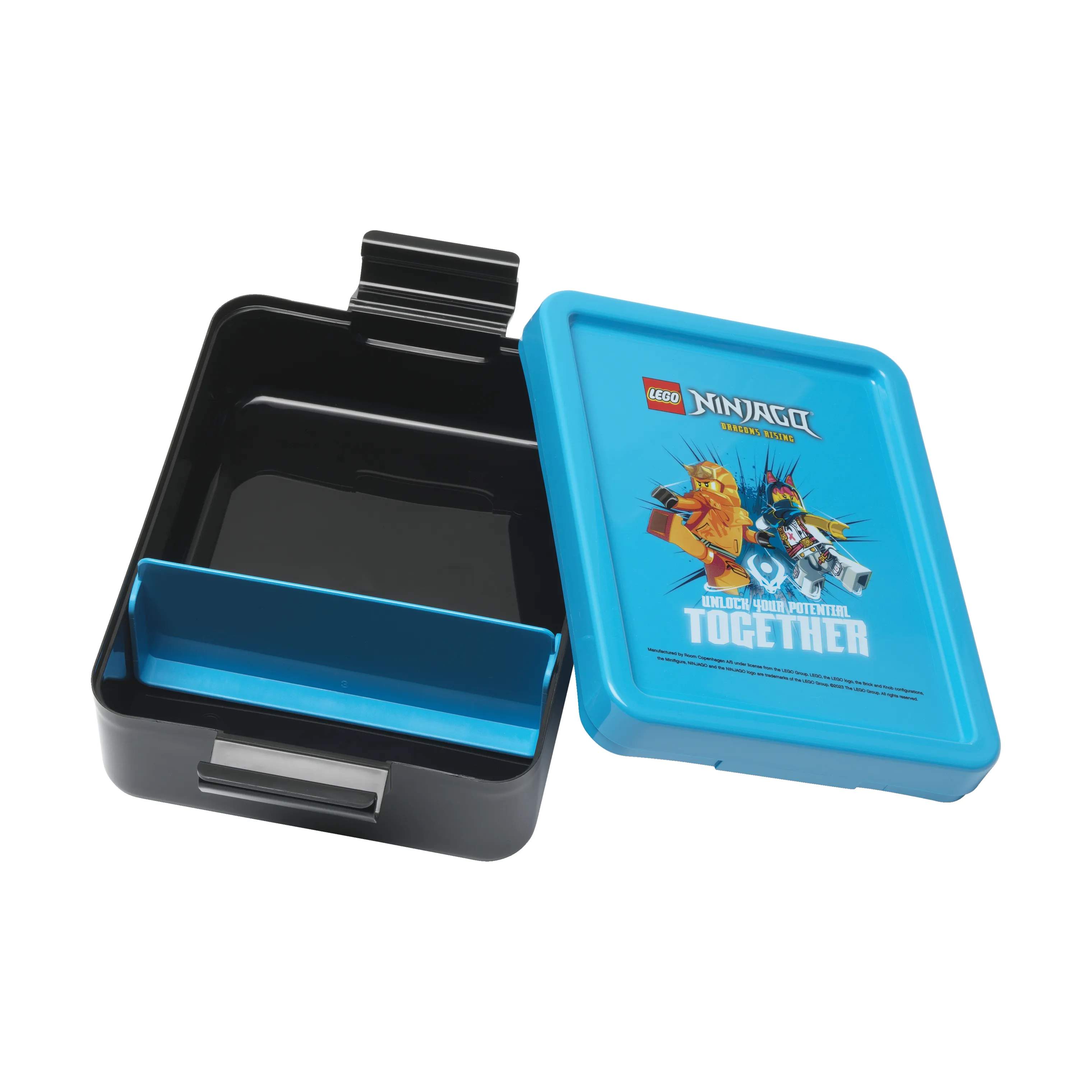 LEGO Madkasser Ninjago Madkasse i Sort/turkis, 2