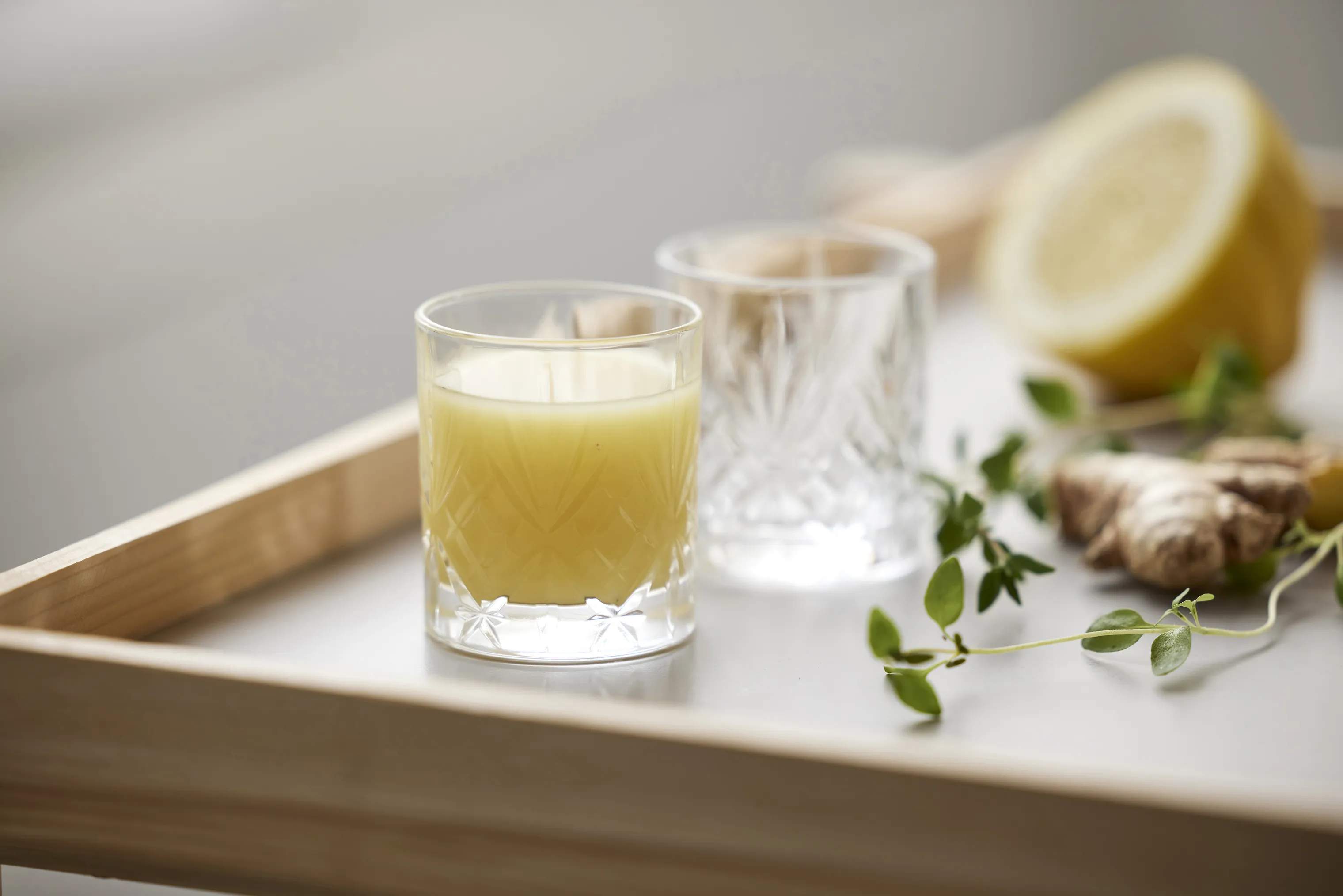 Lyngby Glas Snapseglas Melodia Shotglas - 6 stk. i Klar, 3