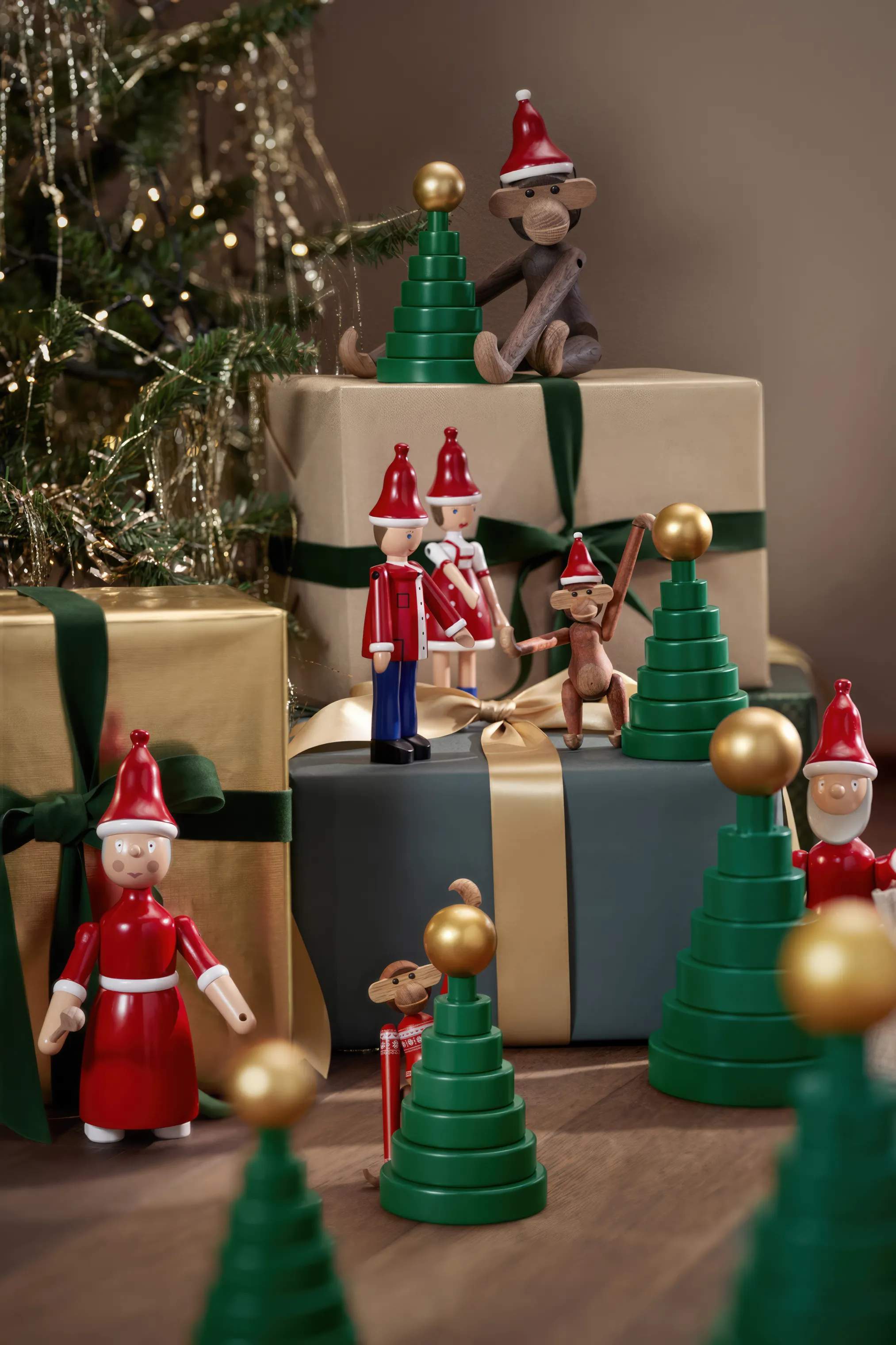 Kay Bojesen Julefigurer Figurines Juletræ i 13,5 cm, 3