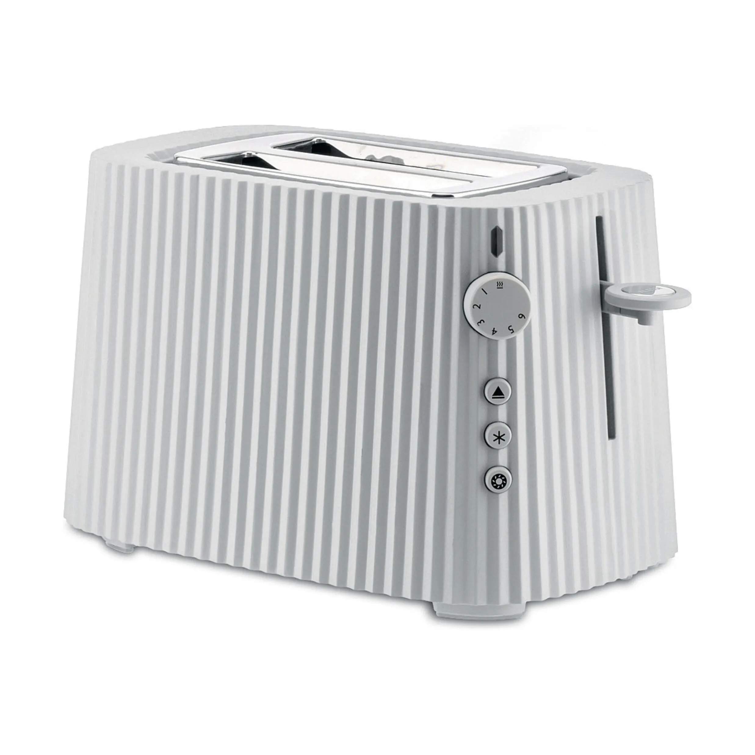 Alessi Brødristere Plissé Plissé Brødrister i Hvid, 1