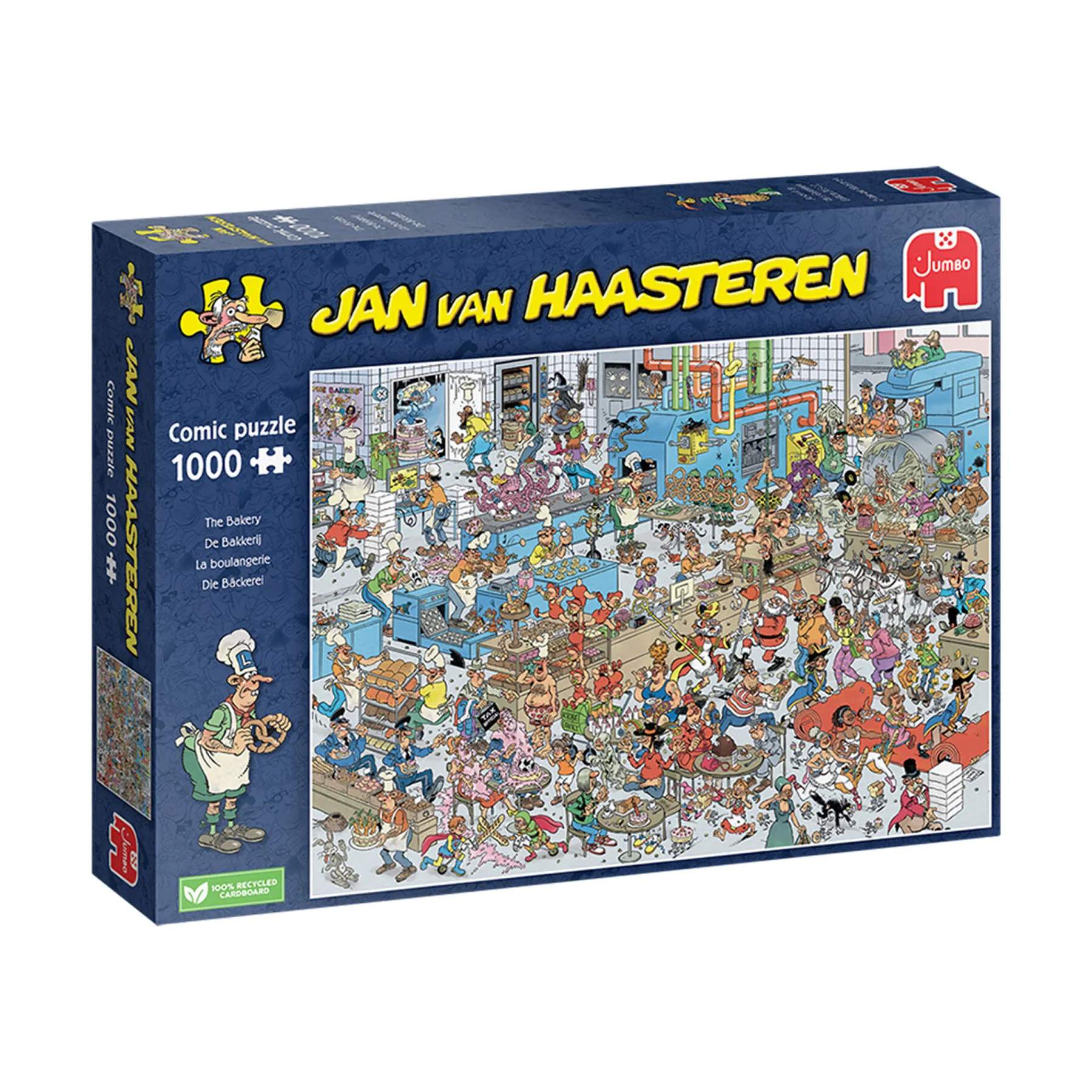 Spilbræt Puslespil Jan Van Haasteren Puzzle Jan van Haasteren Puslespil - The Bakery i The Bakery, 1