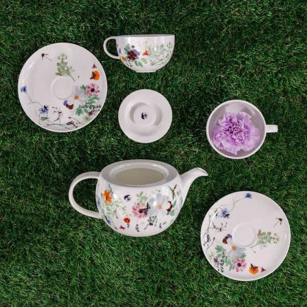 Rosenthal Krus og kopper med hank Brillance Grand Air Grand Air Tekop i Multifarvet, 3