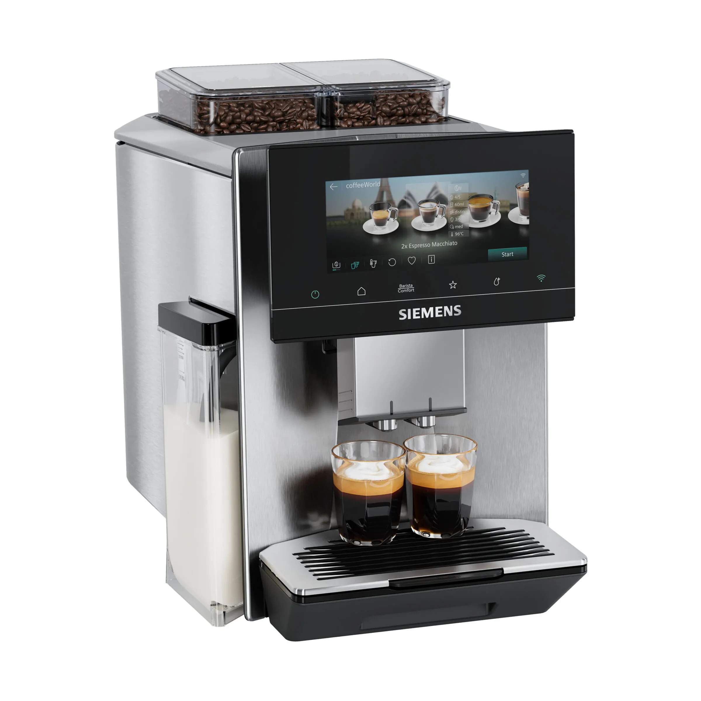 Siemens Kaffemaskiner EQ900 iAroma Kaffemaskine i Grå, 1