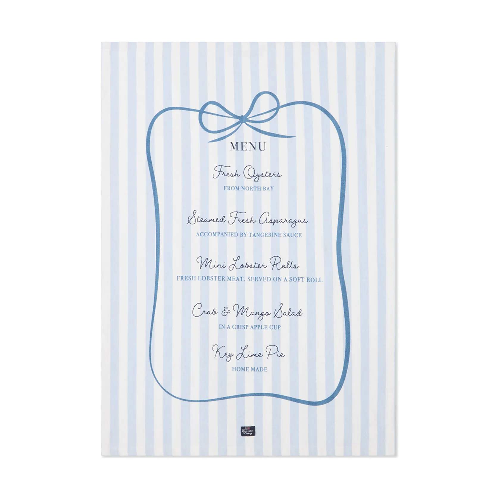 Lexington Viskestykker Costal Bloom Viskestykke i Blue/white, 1