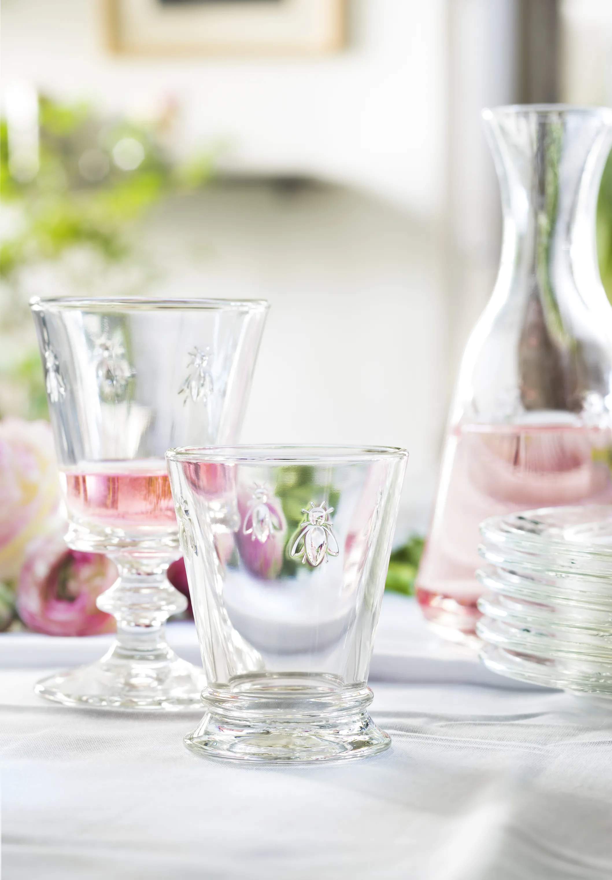 La Rochère Rødvinsglas Abeille Abielle Vinglas - 6 stk. i klar, 24 cl, 3
