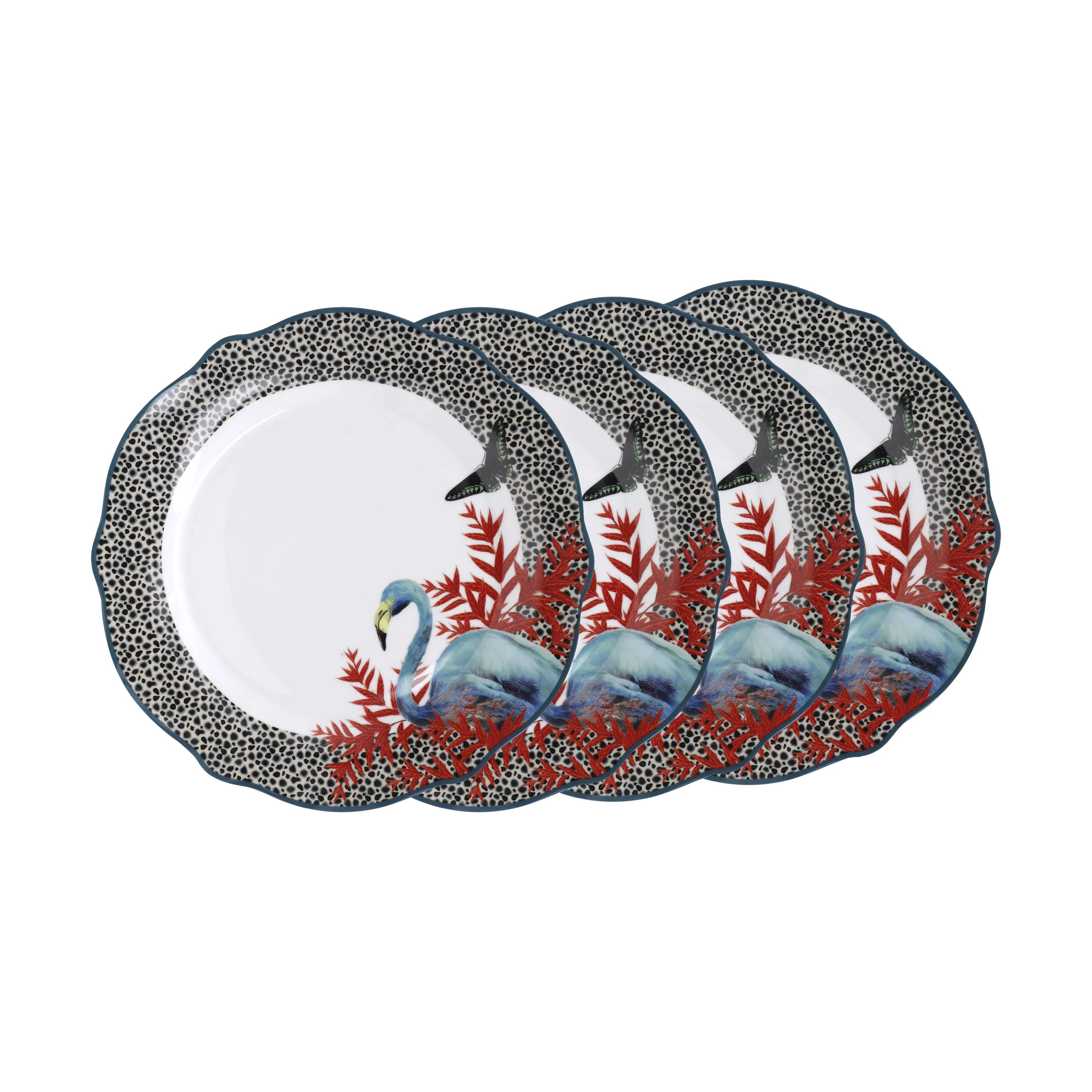Mikasa Middagstallerkener Mikasa x Sarah Arnett Middagstallerken - 4 stk. i Multicolour, 4
